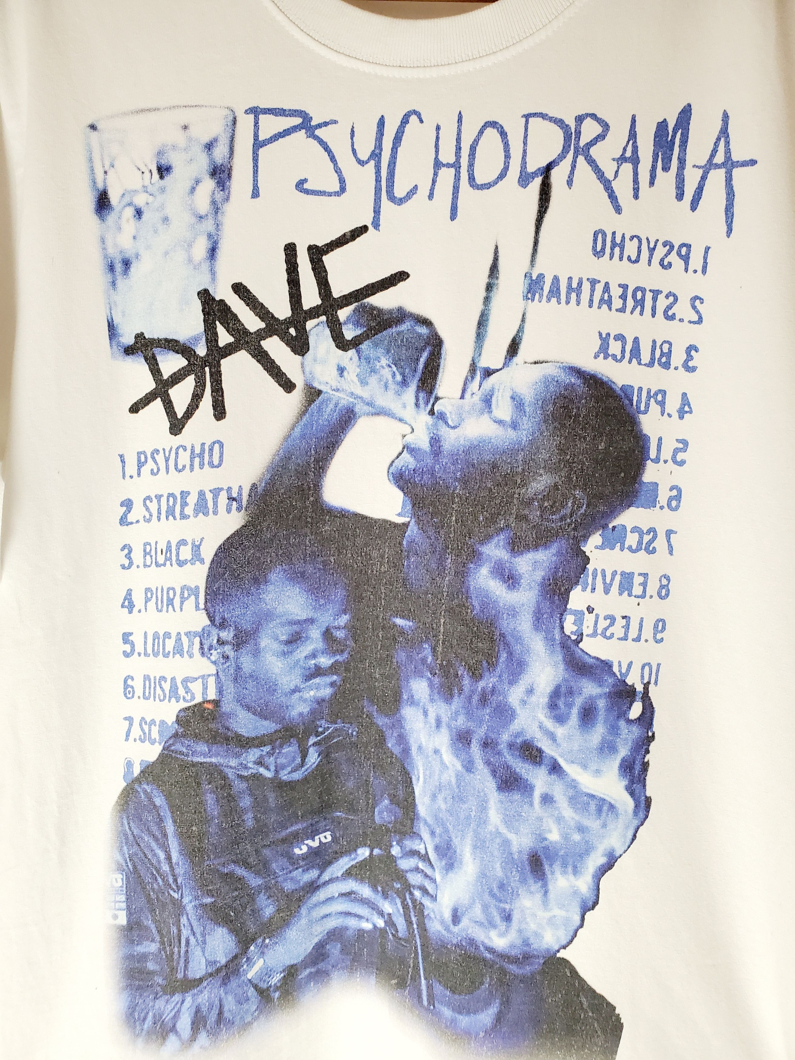 Psychworld × Rap Tees Dave psycho psychodrama rap tee t-shirt tour t-shirt size M Size US M / EU 48-50 / 2 - 2 Thumbnail