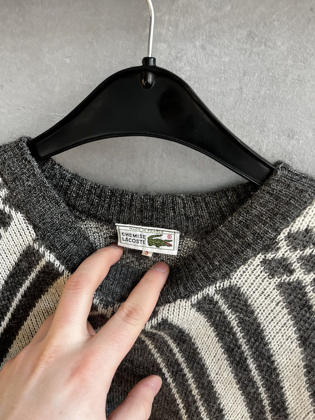 Lacoste × Vintage Lacoste knit sweater vintage 90s rare Size US XL / EU 56 / 4 - 5 Thumbnail