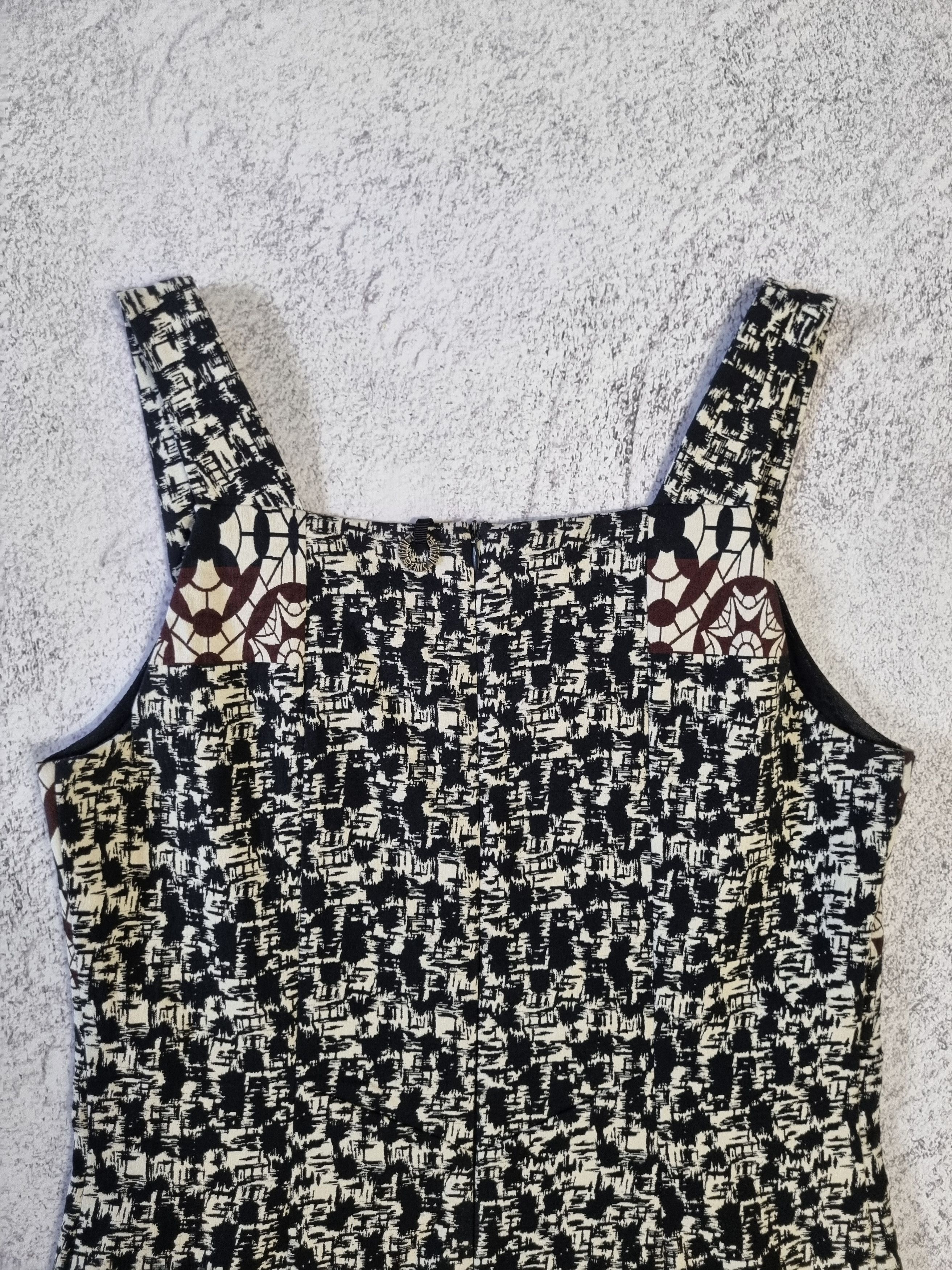 Hysteric Glamour Save The Queen Italy Sleeveless Midi Dress Size L / US 10 / IT 46 - 10 Thumbnail