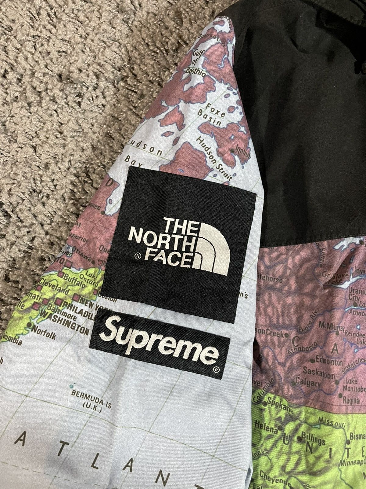 Supreme × The North Face 2014SS Supreme x TNF Atlas Map Expedition Coach Jacket Size US M / EU 48-50 / 2 - 3 Thumbnail