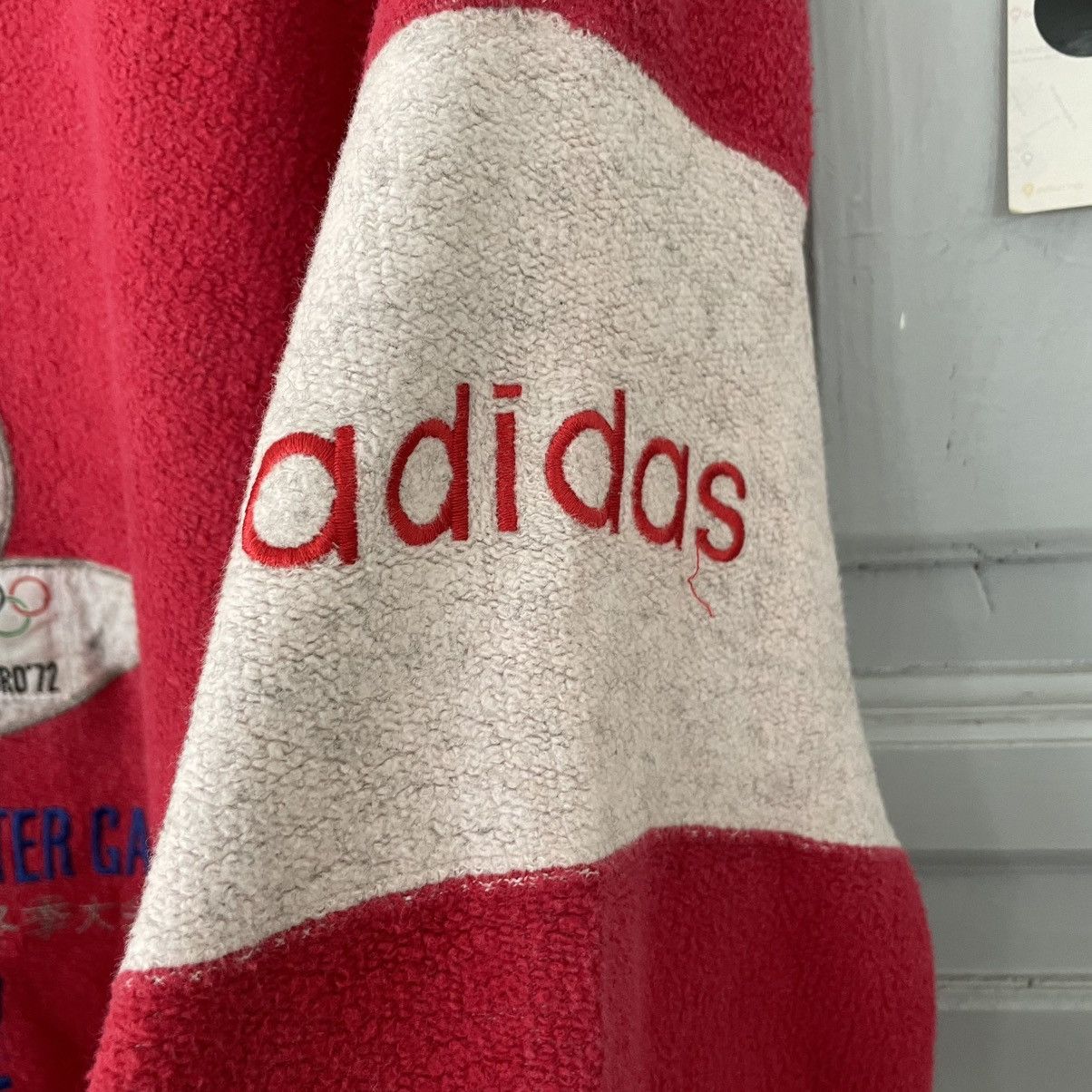 Japanese Brand Vintage ADIDAS Sapporo 1972 Olympic Games Japan Sweatshirt Size US XL / EU 56 / 4 - 6 Thumbnail