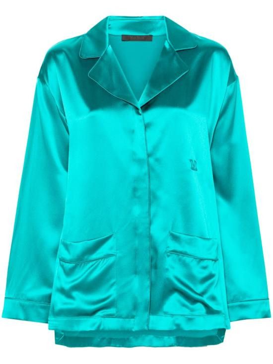Max Mara MAX MARA Women Jackets 11191014600 005 Green Size M / US 6-8 / IT 42-44 - 1 Thumbnail