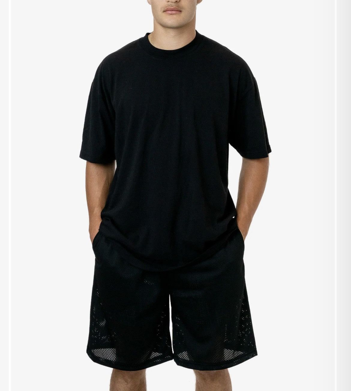 Los Angeles Apparel × Vintage Pro mesh long shorts Size US 34 / EU 50 - 5 Thumbnail