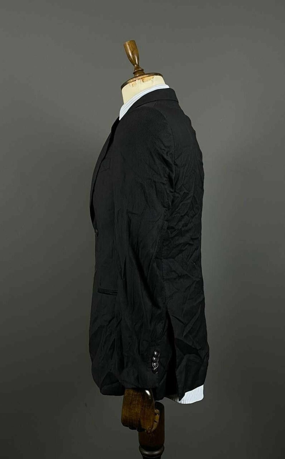 Giorgio Armani Men Vintage Giorgio Armani Wool Black 2 Button Blazer Jacket Size M / US 6-8 / IT 42-44 - 5 Thumbnail
