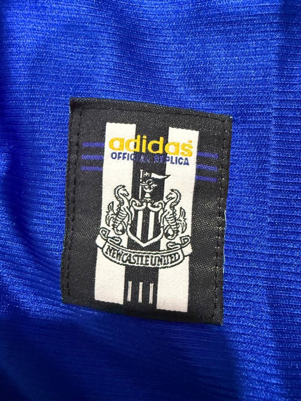 Adidas Vintage Newcastle United 1998/1999 away football jersey Size US L / EU 52-54 / 3 - 6 Thumbnail