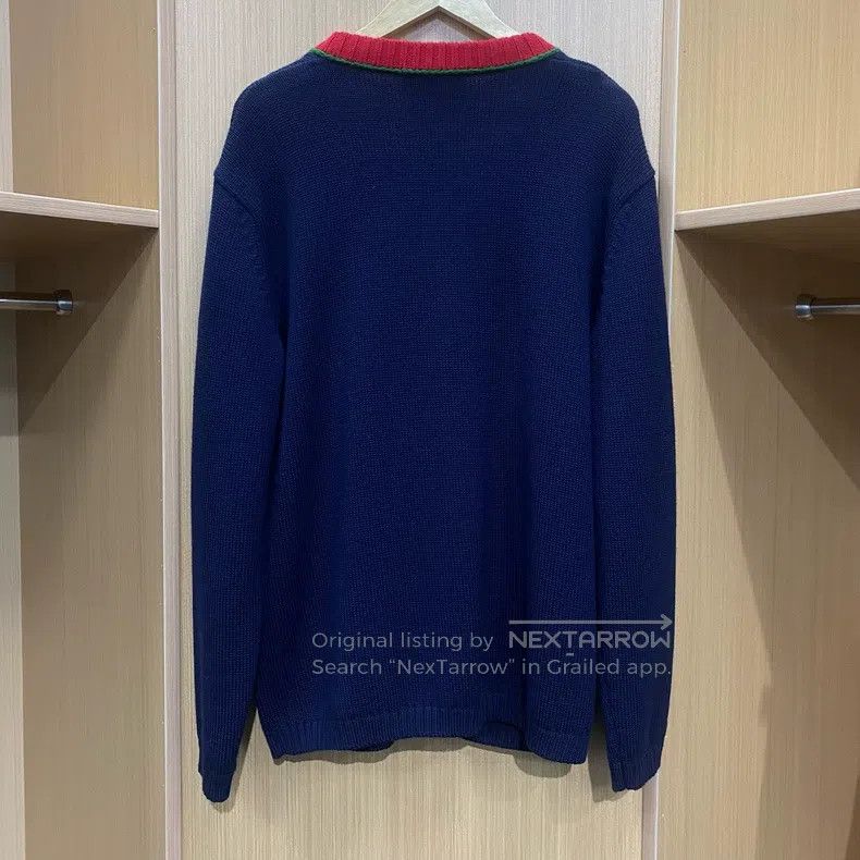 Gucci Gucci Contrast colour embroidery cardigan coat Size XL / US 12-14 / IT 48-50 - 2 Thumbnail