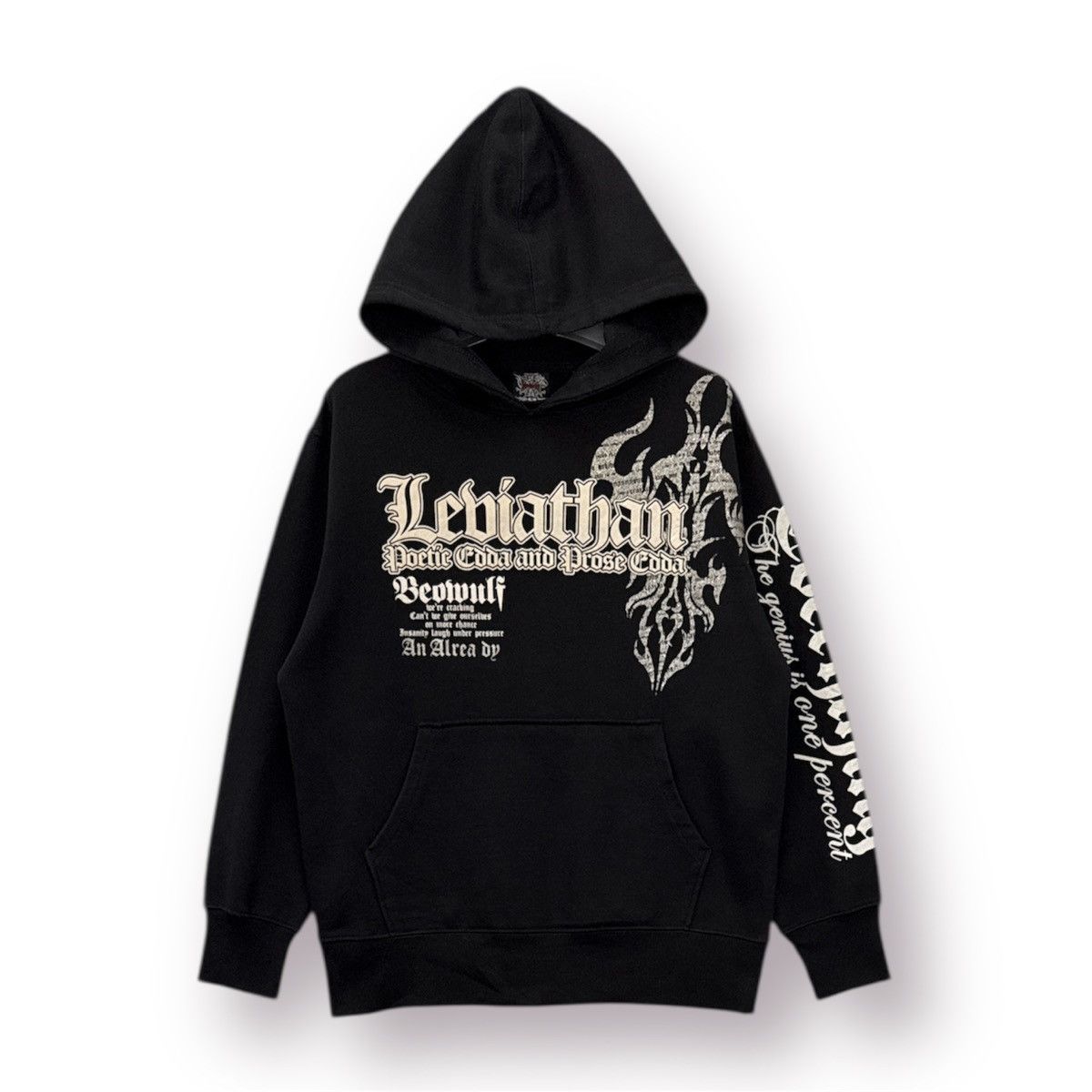 If Six Was Nine 🔥 Japan Beaumere Gothic Sweat zipper Hoodie - M Size US S / EU 44-46 / 1 - 1 Thumbnail