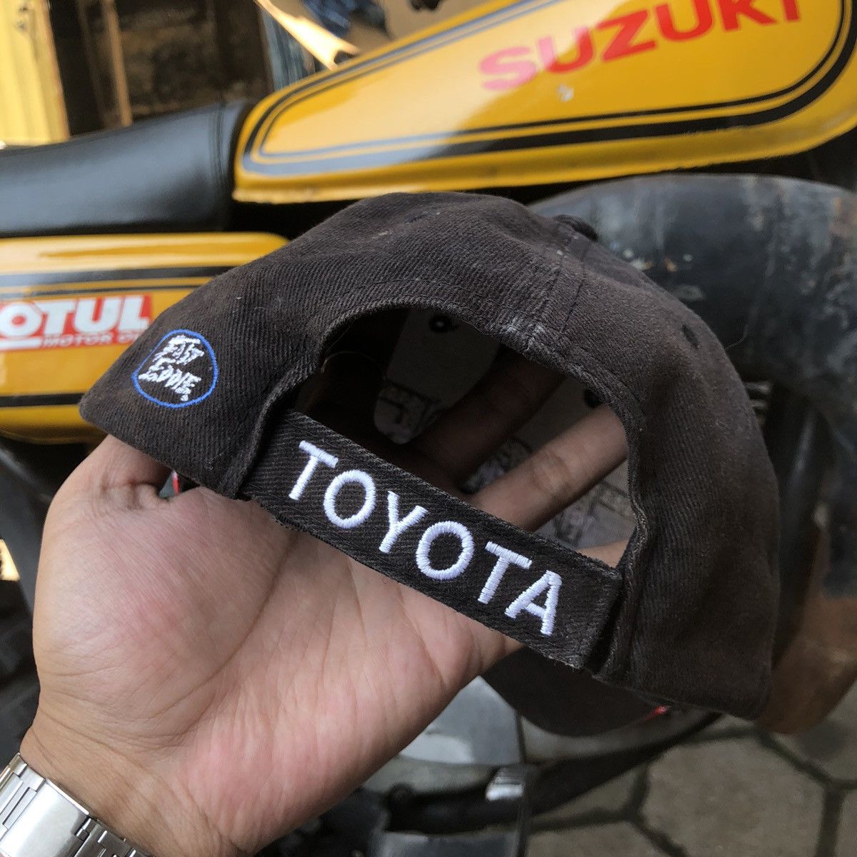 Japanese Brand Vintage Racing TRD Toyota Racing Development Sunfaded Hat Size ONE SIZE - 5 Thumbnail