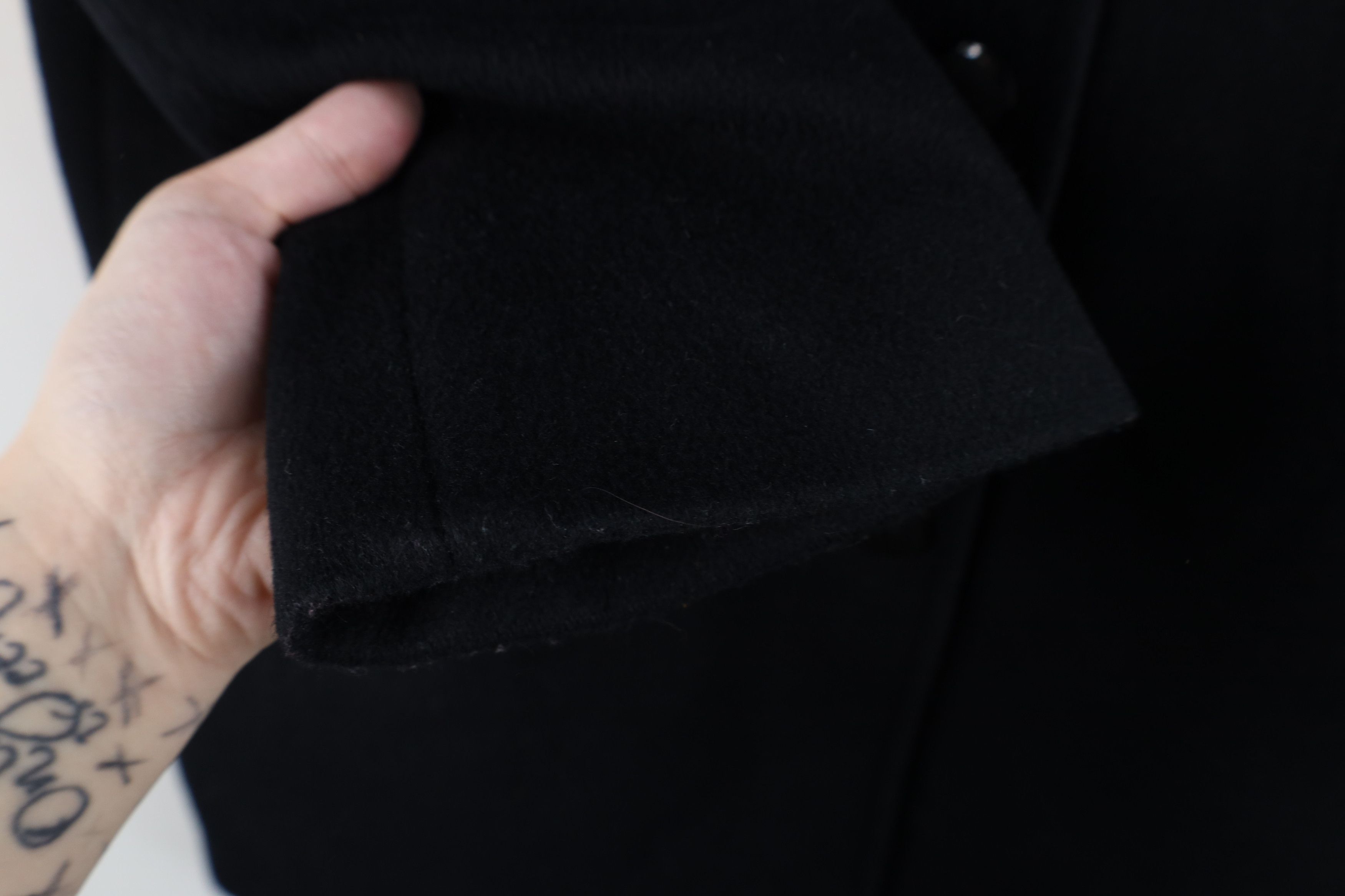 Vintage Vintage 80s 90s Alorna Wool Peacoat Jacket Black USA Size M / US 6-8 / IT 42-44 - 8 Thumbnail