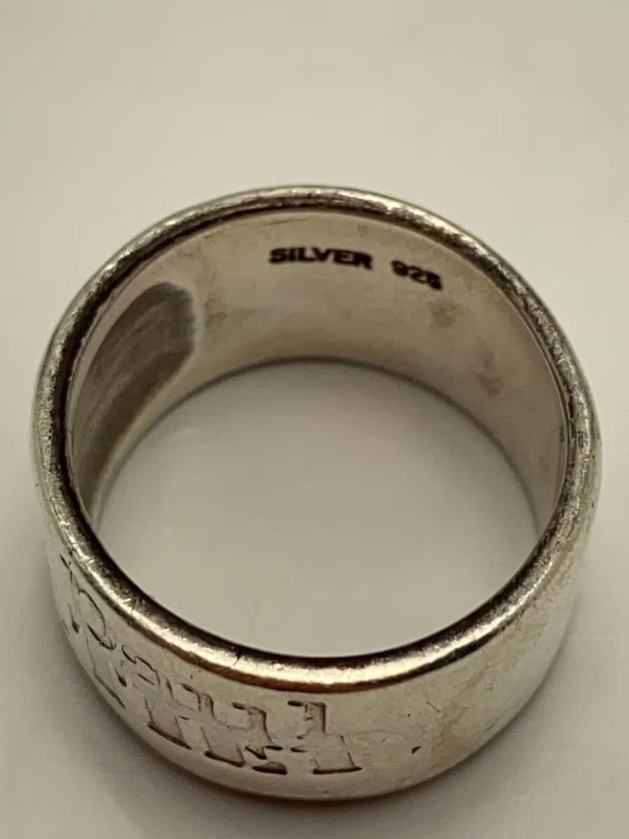 Jean Paul Gaultier .925 Logo Ring Size ONE SIZE - 3 Thumbnail
