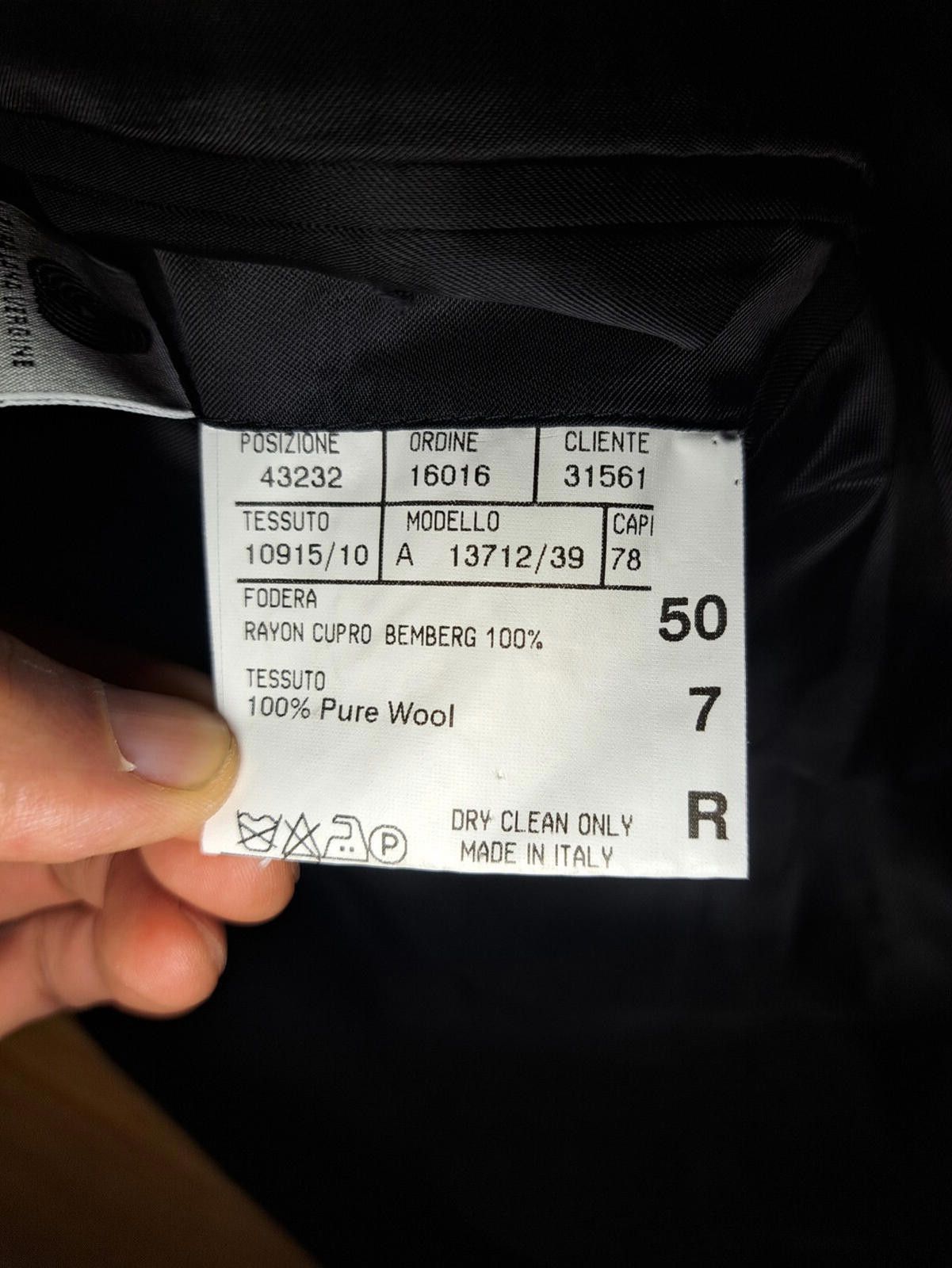 Canali VIRGIN WOOL BEMBERG Canali Tuxedo Jacket Mens 42R Black Size 42R - 5 Thumbnail
