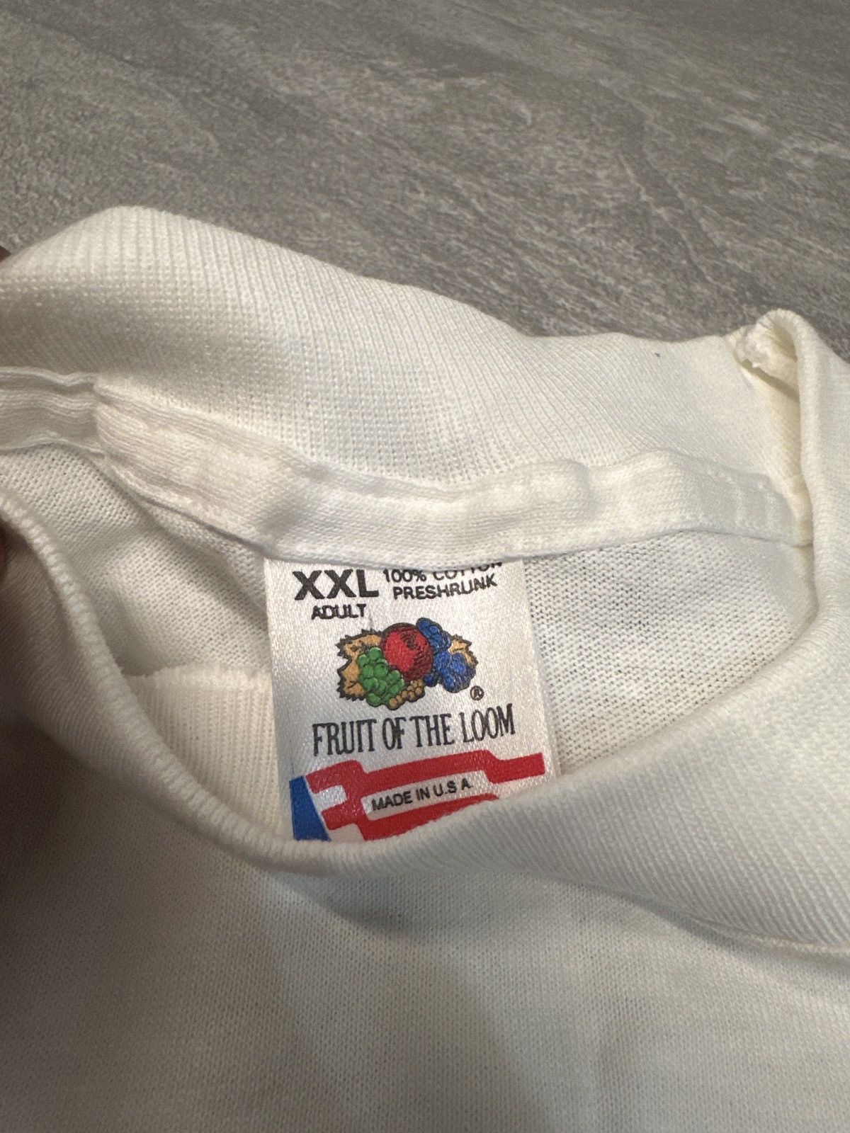Fruit Of The Loom × Vintage Vintage 80s Bingo Smoking Single Stitch Shirt Funny Comedy Size US XXL / EU 58 / 5 - 4 Thumbnail