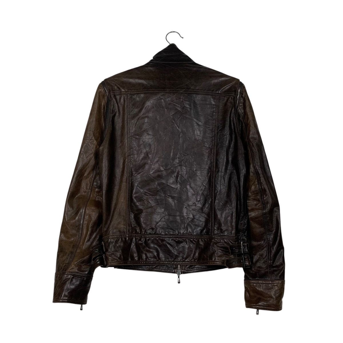 Tete Homme Tete Homme Biker Leather Jacket Size US S / EU 44-46 / 1 - 7 Thumbnail