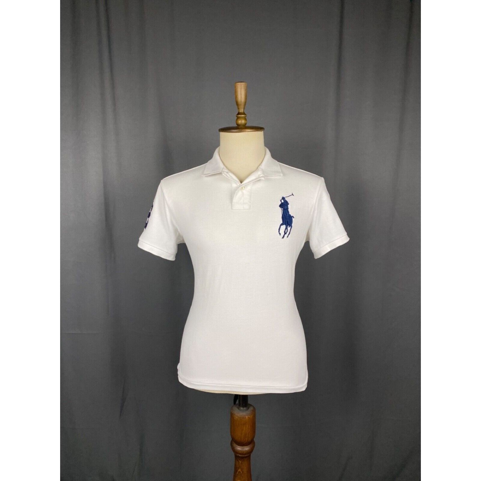 Polo Ralph Lauren Polo Ralph Lauren Big Logo Men's White Polo T-Shirt Size L Size US L / EU 52-54 / 3 - 3 Thumbnail