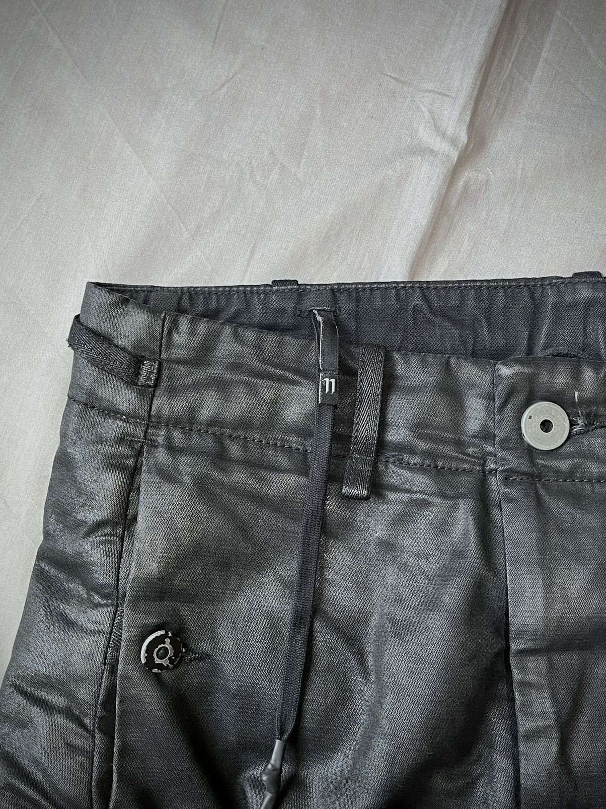 11 By Boris Bidjan Saberi 11 by Boris Bidjan Saberi P21B Waxed Pants Size US 31 - 3 Thumbnail