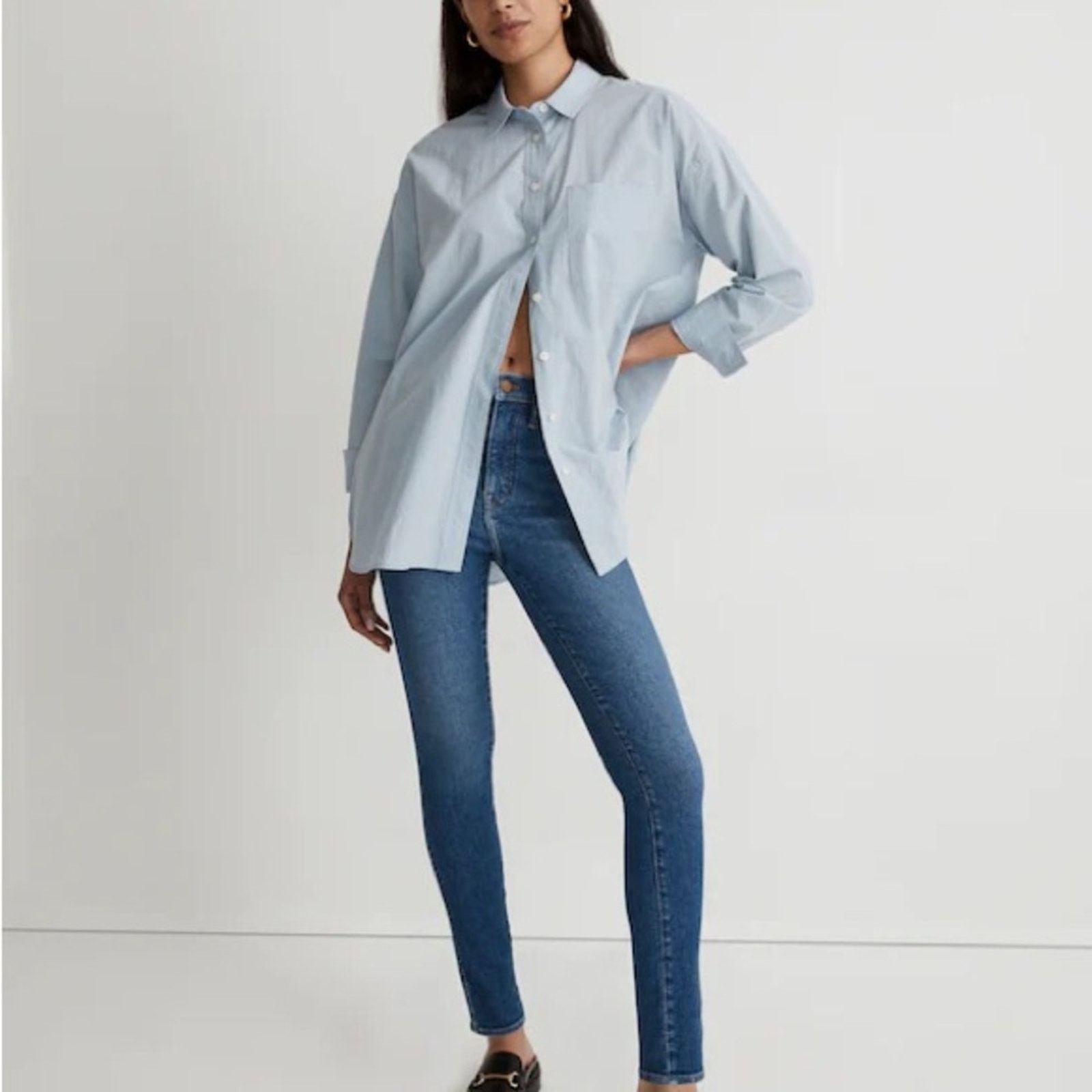 Madewell Madewell 10” High Rise Skinny Denim Jeans Women’s 26 Blue Size 26" / US 2 / IT 38 - 1 Thumbnail
