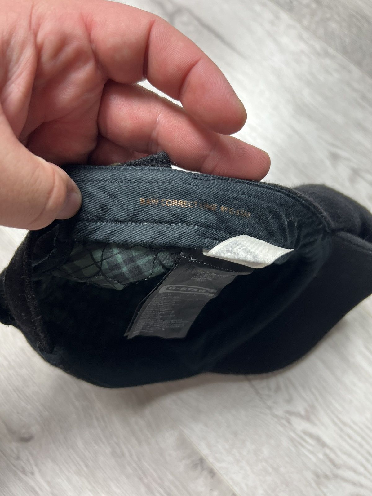 G-Star × Vintage G-star Raw CL FLAT CAP Wool + Viscose Size ONE SIZE - 13 Thumbnail