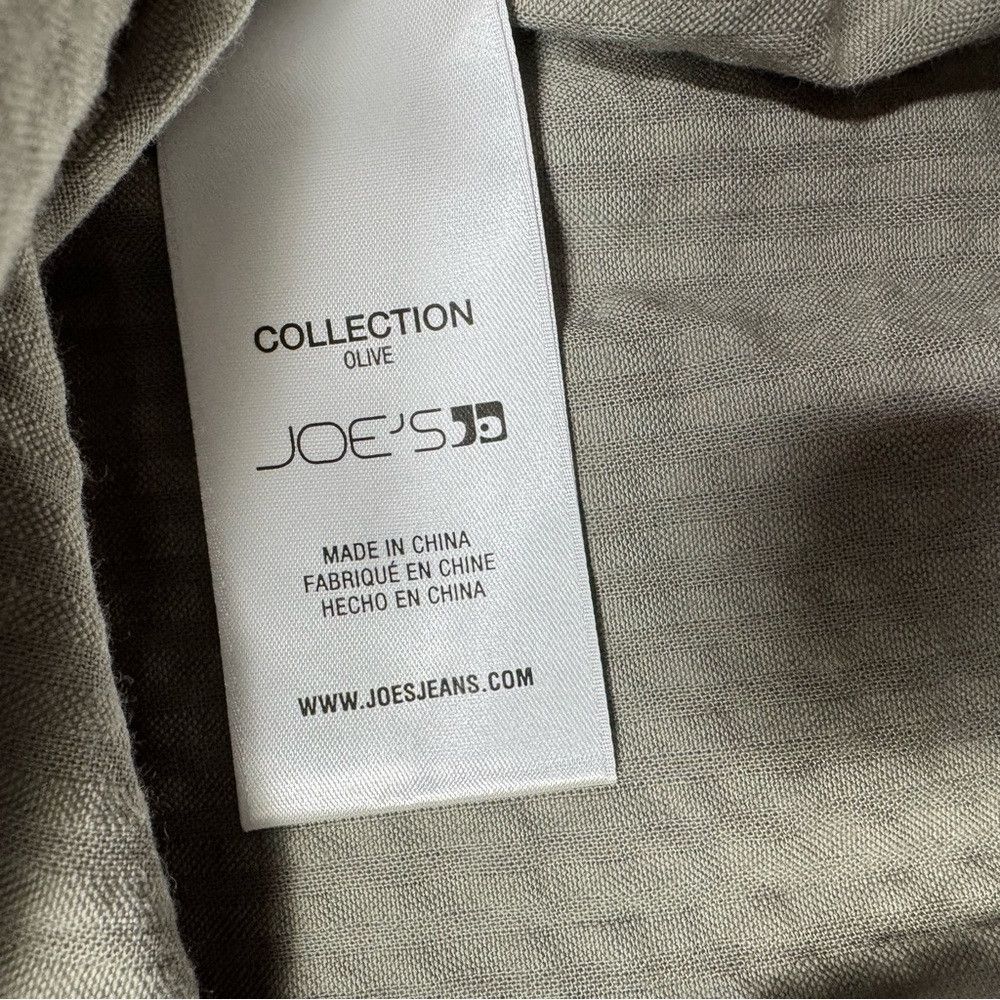 Joe's NWT New $148 Joe's Cotton Seersucker Short Sleeve Button-Up Size US L / EU 52-54 / 3 - 7 Thumbnail