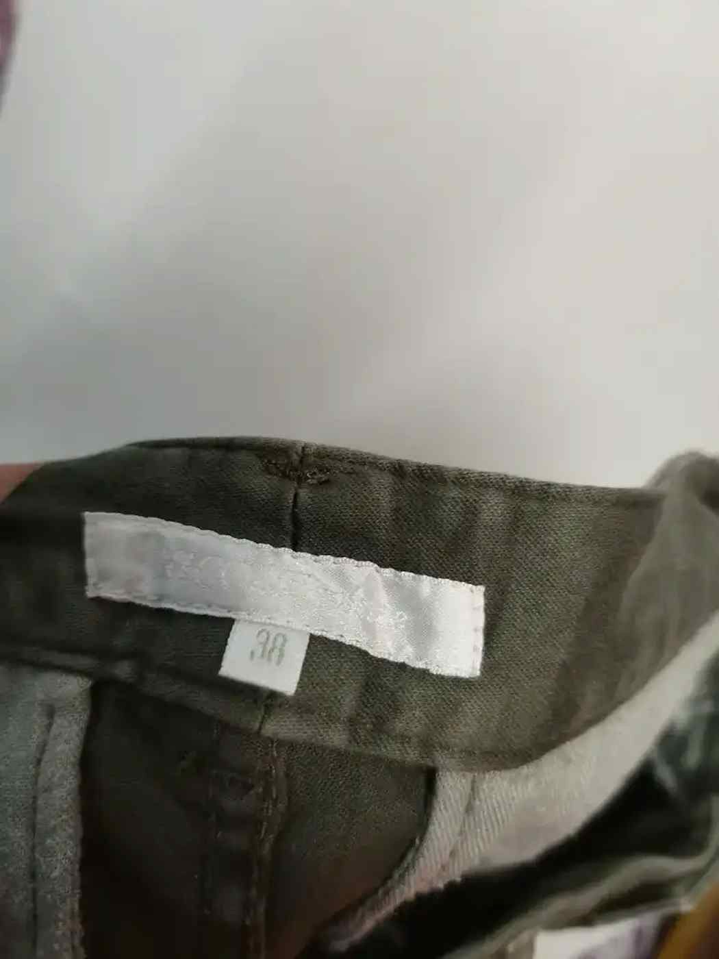 Japanese Brand Nicole White Tactical Multipocket Cargo Pants Size US 27 - 11 Thumbnail