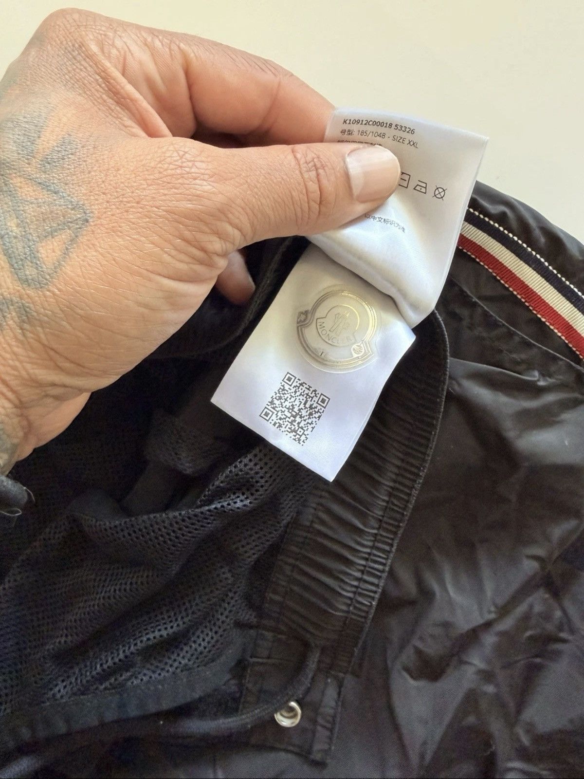 Moncler Mens Moncler Swim Trunks Size 2XL Size US 40 / EU 56 - 3 Thumbnail