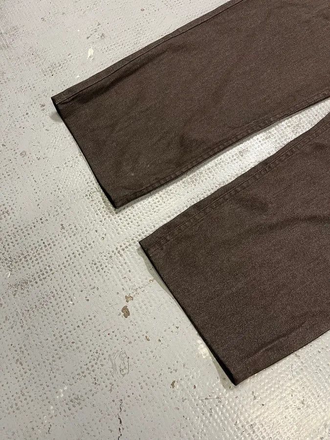 Givenchy 2000s Givenchy Wide Brown Pants Size US 32 / EU 48 - 7 Thumbnail