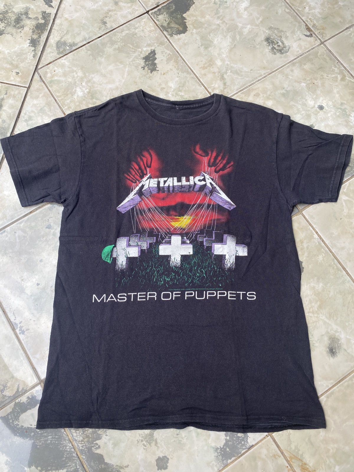 Band Tees METALLICA “Master of Puppets” Men’s Tee (2012) Size US M / EU 48-50 / 2 - 1 Thumbnail
