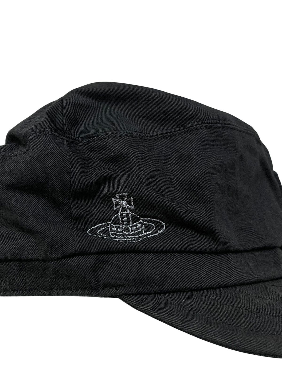 Vivienne Westwood Vintage Vivienne Westwood Red Label Newsboy Cap Black Size ONE SIZE - 5 Thumbnail