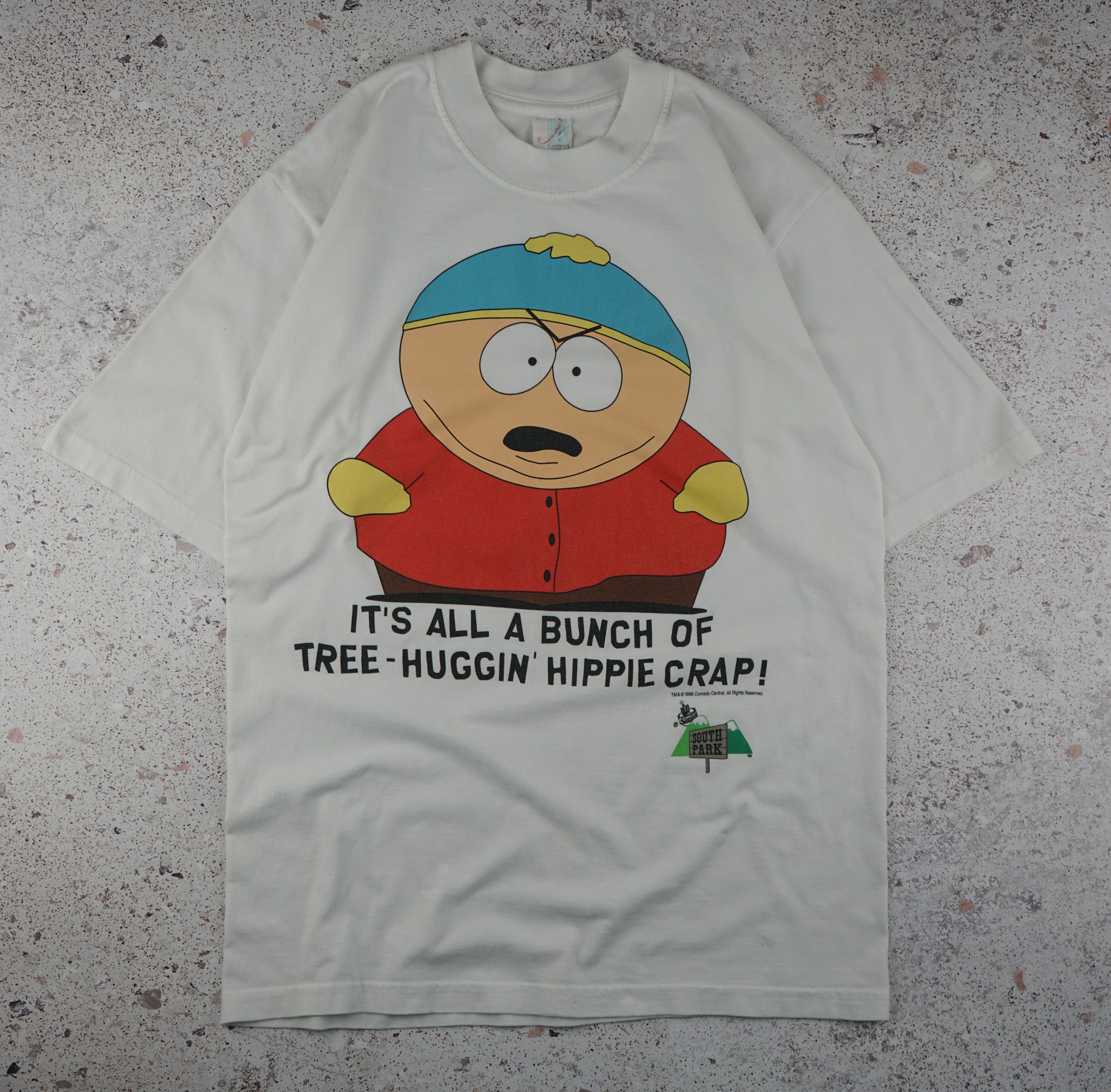 Cartoon Network × Vintage Vintage Cartman It's All a Bunch of Tree T Shirt Size US S / EU 44-46 / 1 - 1 Thumbnail