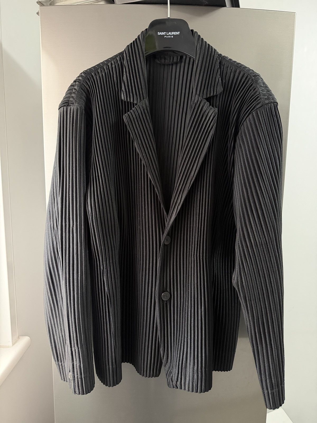 Homme Plisse Issey Miyake Issey Miyake Homme Plisse Size 2 Pleats Blazer Size 50L - 1 Thumbnail