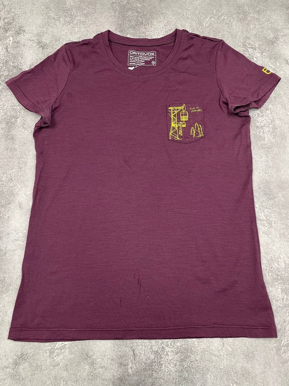 ORTOVOX Ortovox Women T-Shirt Burgundy Size M Size M / US 6-8 / IT 42-44 - 1 Thumbnail