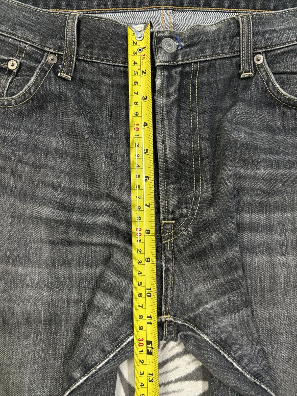 Undercover × Uniqlo Vintage Uniqlo UJ Faded Wash Loose Distressed Grunge Jeans Size US 36 / EU 52 - 18 Thumbnail