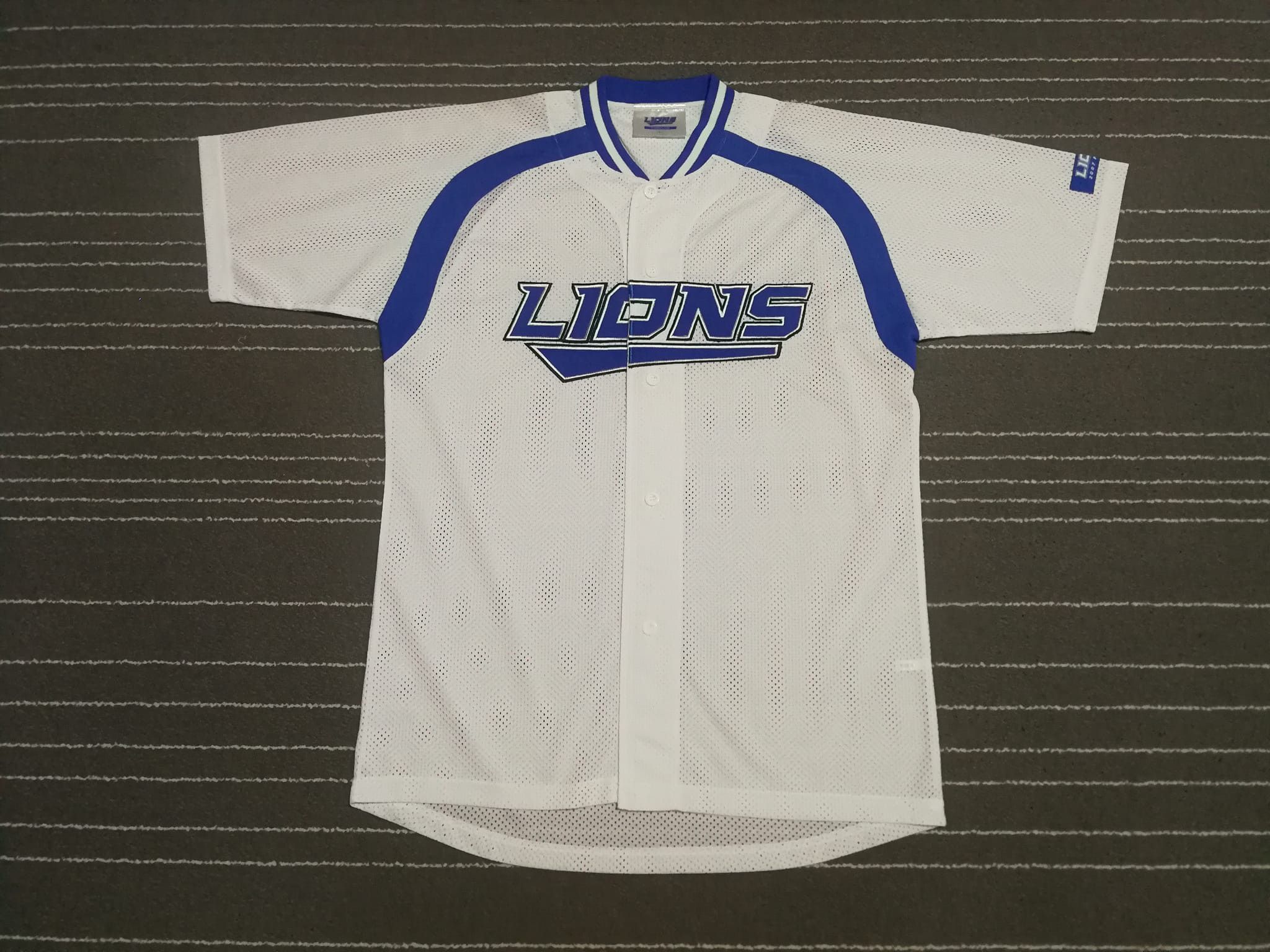 Japanese Brand × MLB Lions 2007 baseball jerseys L 1099 Size US L / EU 52-54 / 3 - 1 Thumbnail