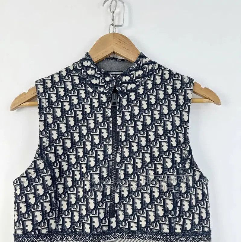 Dior Dior Summer Multi-Color Denim Logo Dress . Size S / US 4 / IT 40 - 5 Thumbnail