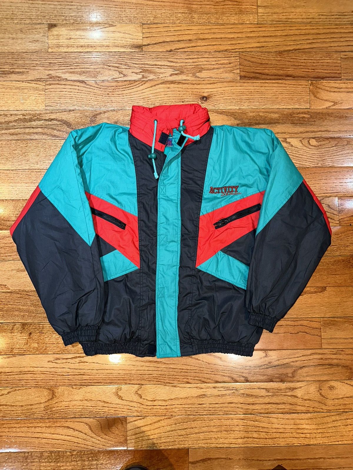 Vintage Vintage 1990’s Activity Sportswear Jacket Size US S / EU 44-46 / 1 - 1 Thumbnail
