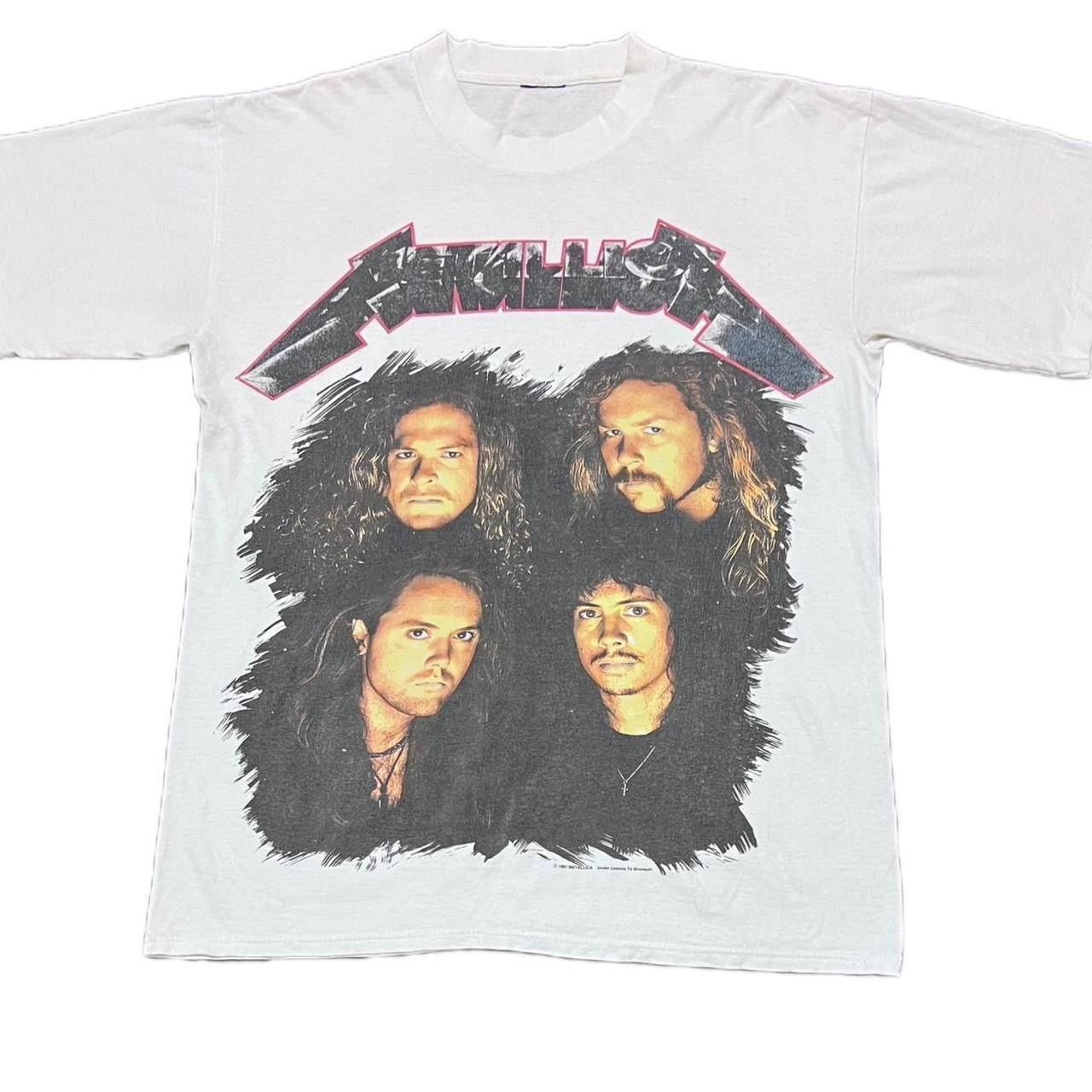 Metallica Vintage 1990's METALLICA Size US L / EU 52-54 / 3 - 3 Thumbnail
