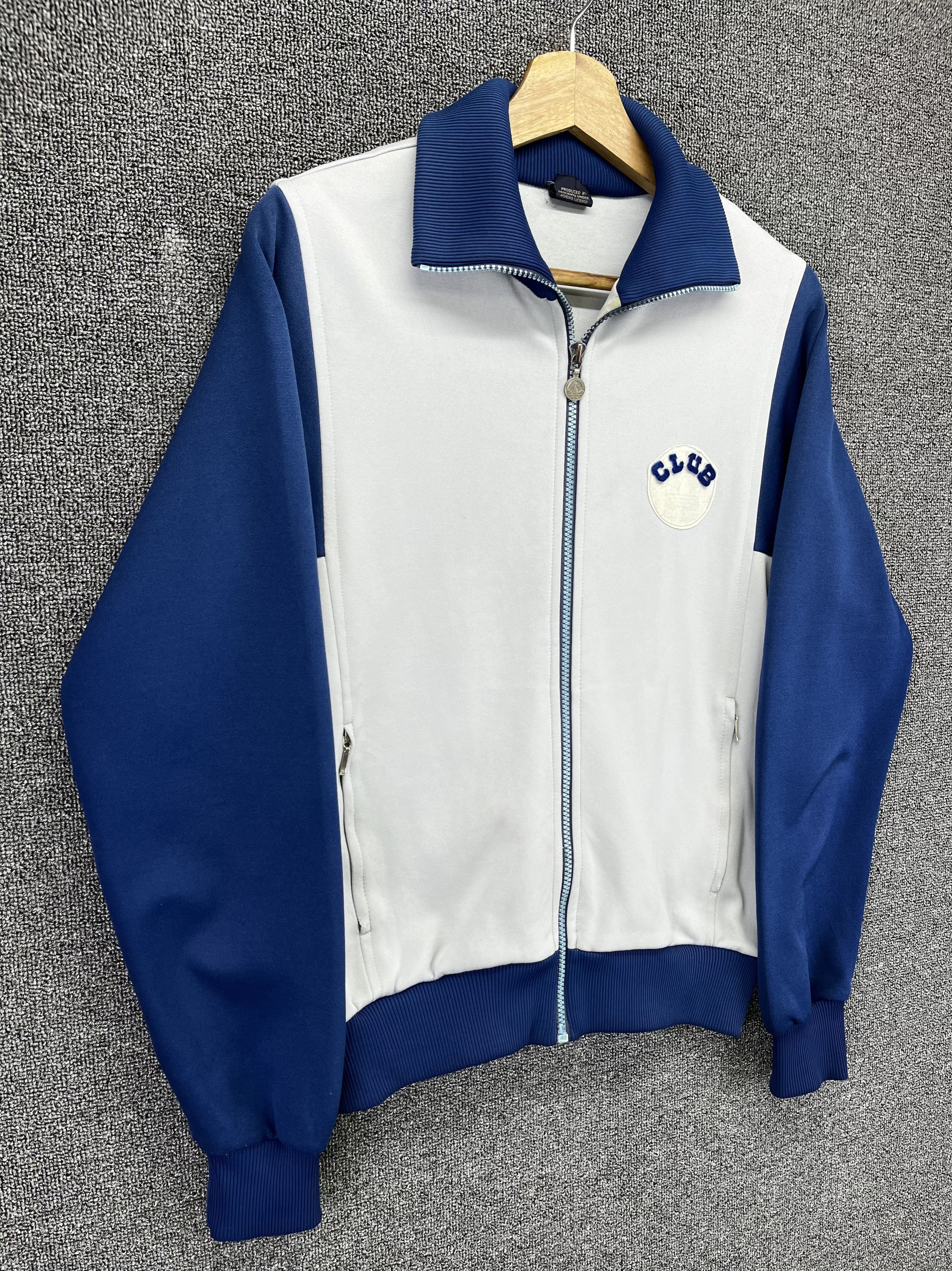 Adidas Vintage Adidas Club Rare Zip Up Jacket Size US M / EU 48-50 / 2 - 2 Thumbnail