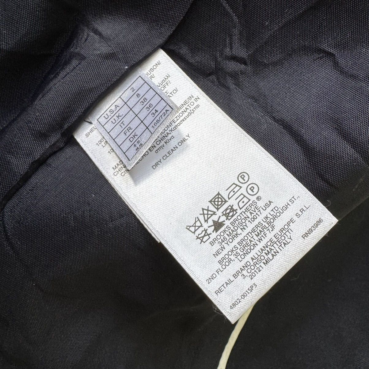Brooks Brothers × Designer Brooks Brothers Wool Two-Button Blazer Size XS / US 0-2 / IT 36-38 - 9 Thumbnail