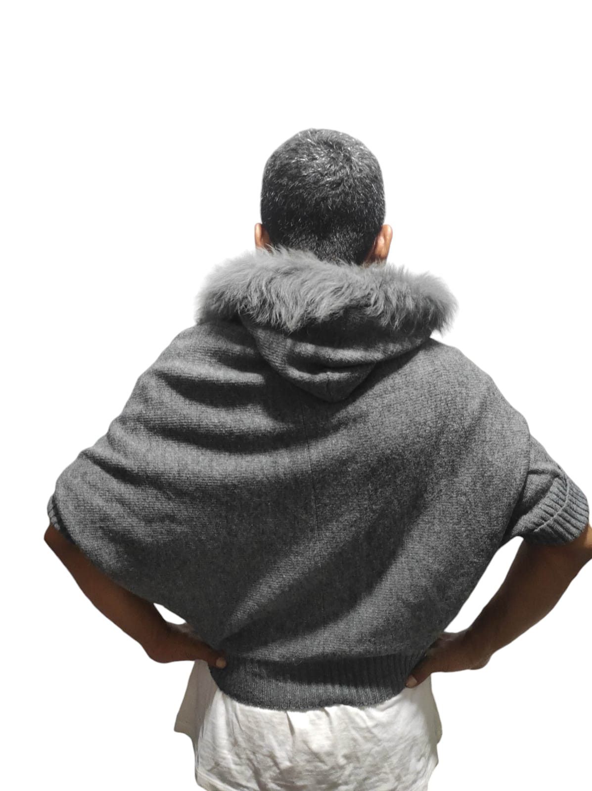 If Six Was Nine Ecafil Best Batwing Fox Fur Hoodie IfSixWasNine LGB style Size M / US 6-8 / IT 42-44 - 19 Thumbnail