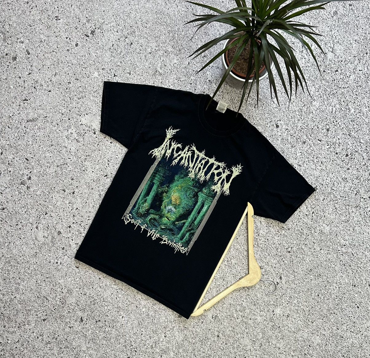 Band Tees × Vintage Incantation Sect Of Vile Divinities Rock Band Retro T-Shirt Size US L / EU 52-54 / 3 - 1 Thumbnail