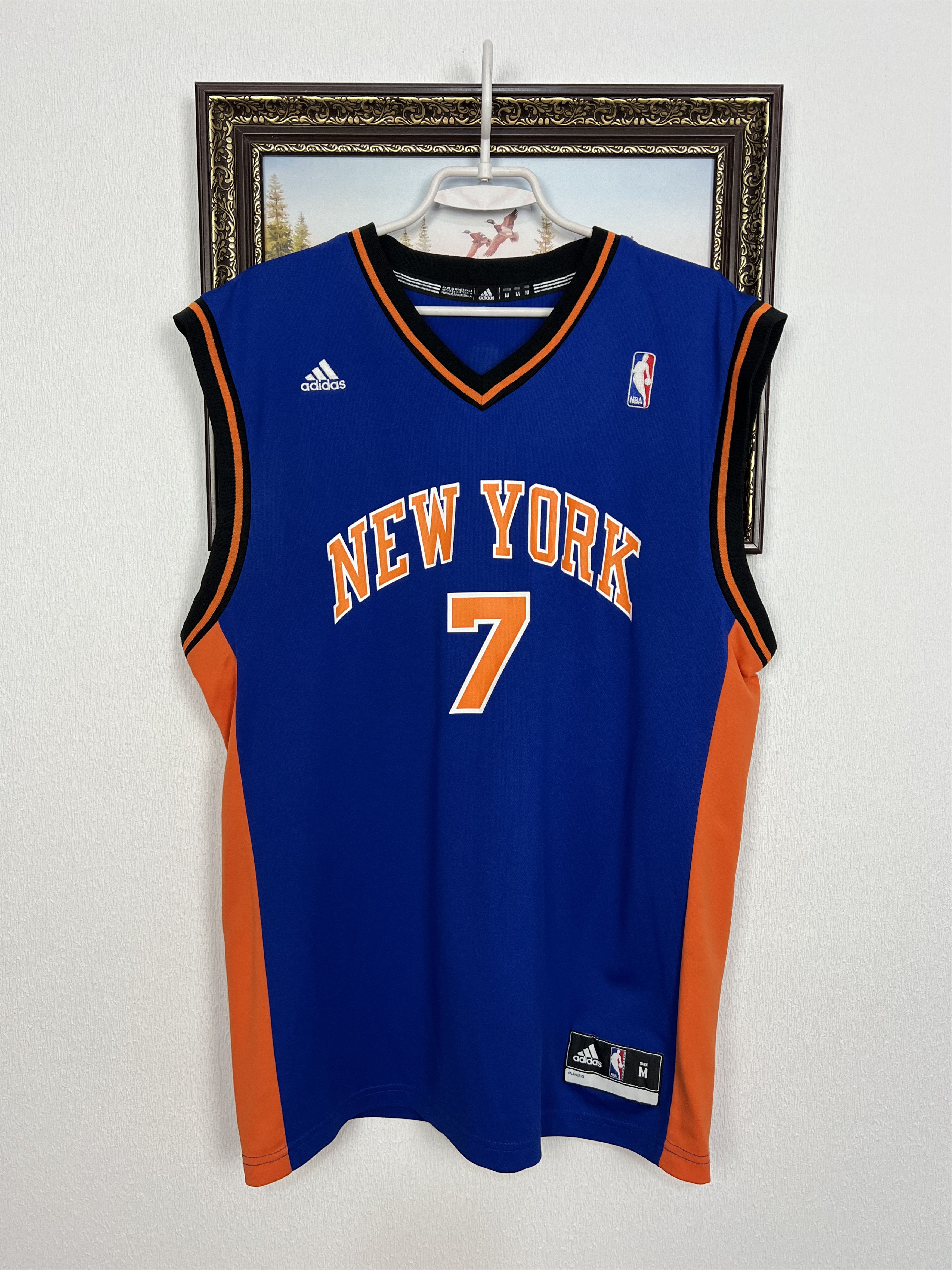 Adidas Vintage New York Knicks #7 Anthony NBA Jersey Shirt Rare Size US M / EU 48-50 / 2 - 1 Thumbnail