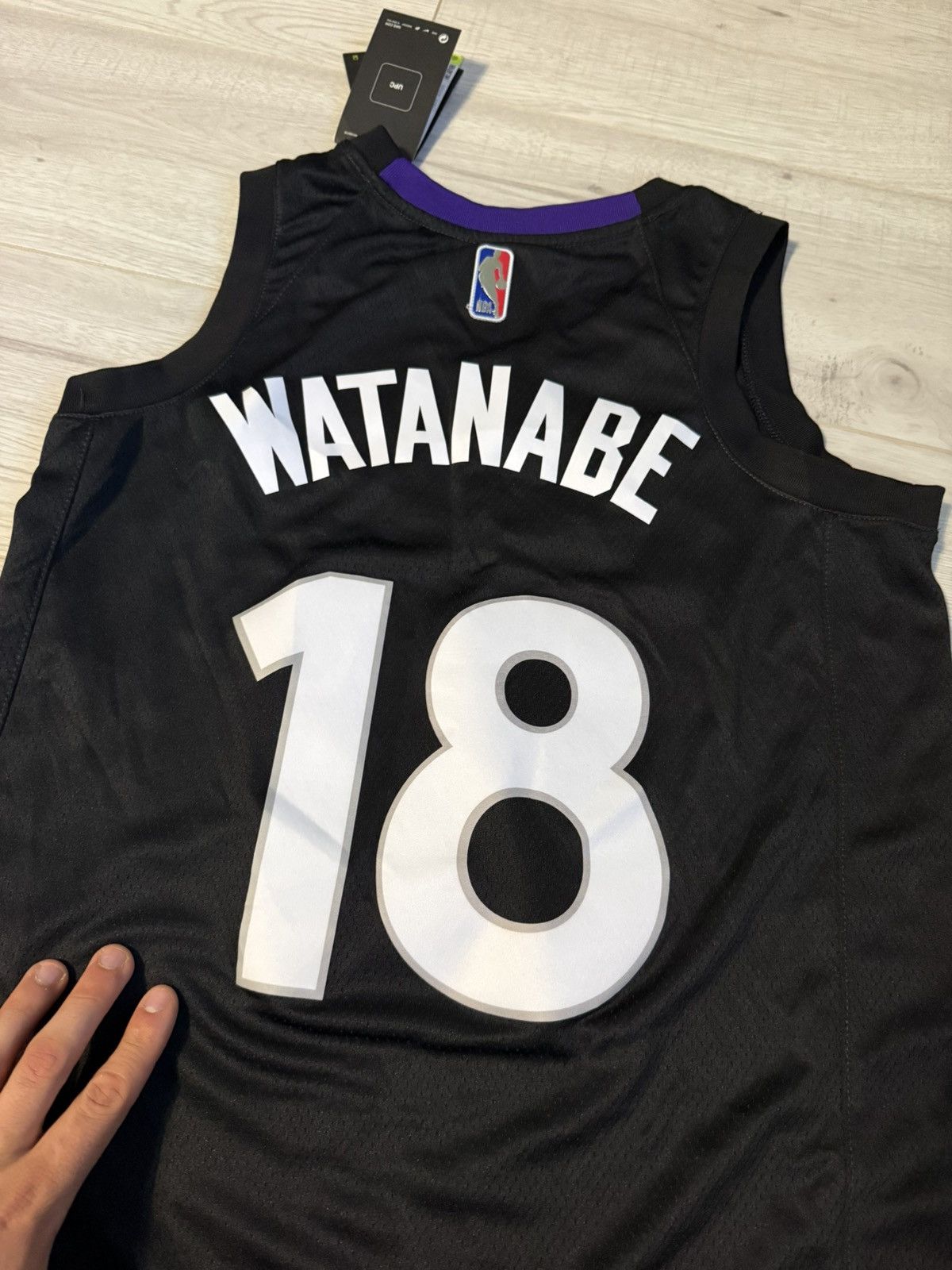 Nike BNWT Nike Toronto Raptors Yuta Watanabe 2021 Earned Swingman Size US M / EU 48-50 / 2 - 6 Thumbnail