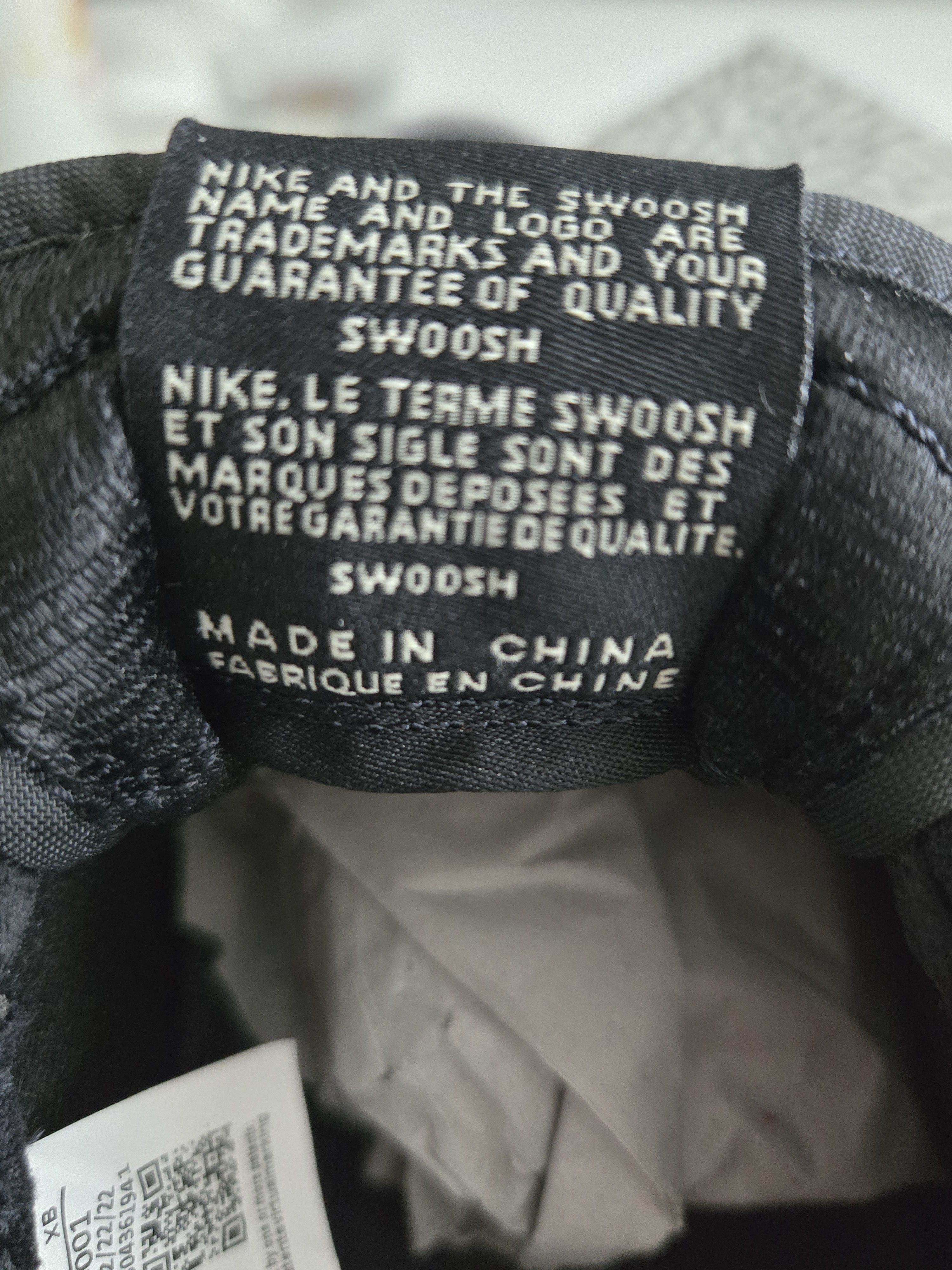 Nike Air Jordan 1 Retro Low OG Black Cement Size US 7.5 / EU 40-41 - 9 Thumbnail