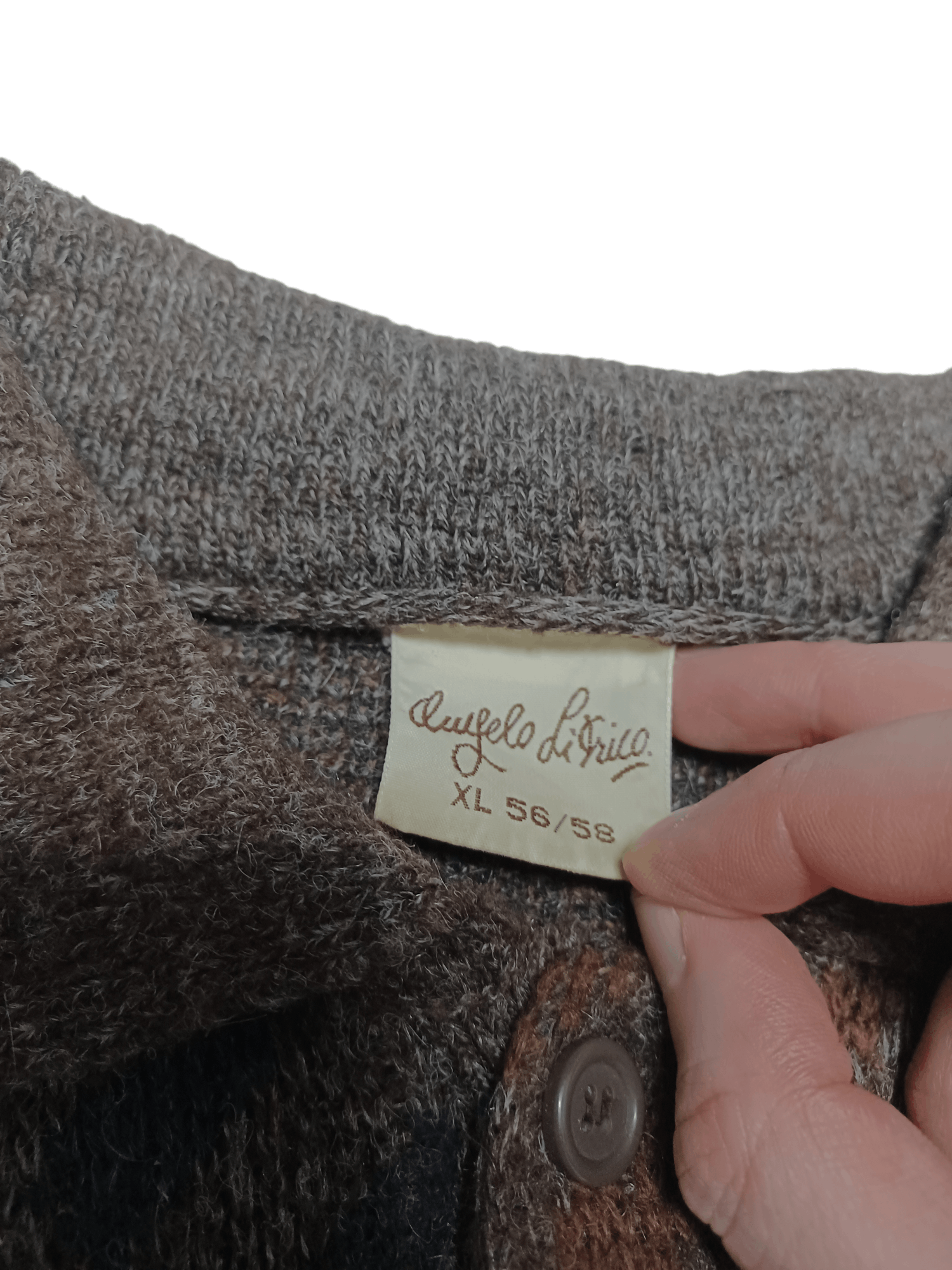 Other MADE IN ITALY VINTAGE WOOL QUATER SWEATER 1/4 OLDMONEY Size US XL / EU 56 / 4 - 3 Thumbnail