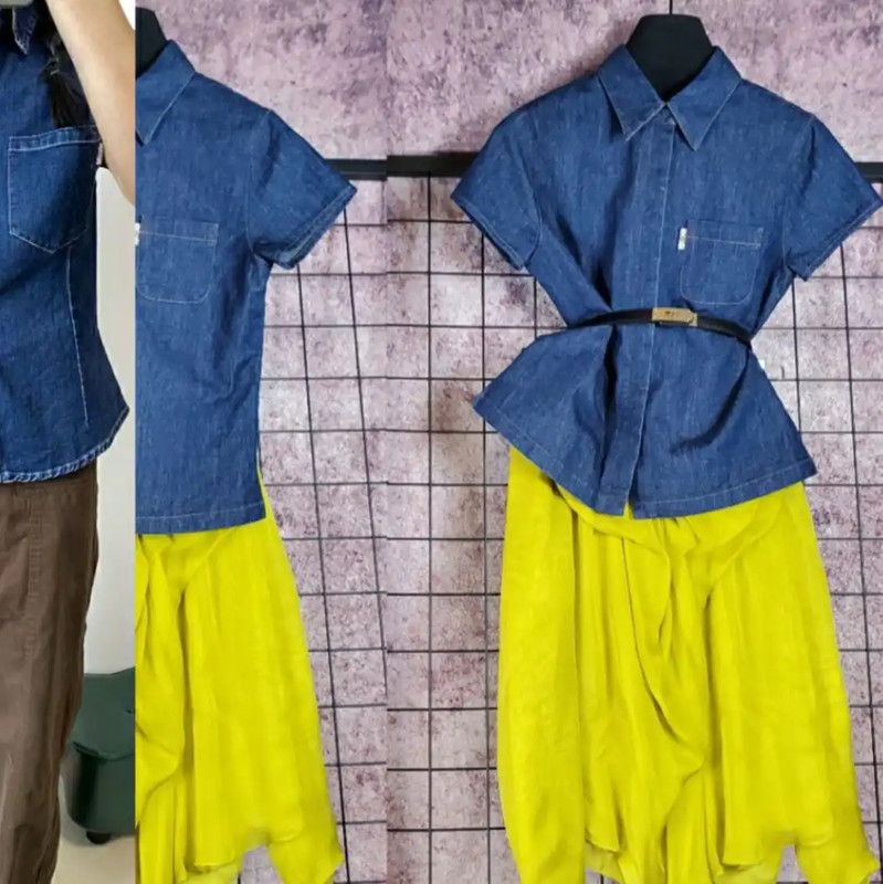 Burberry Burberry Summer Blue Check Short Sleeve Cardigan Size S / US 4 / IT 40 - 1 Thumbnail