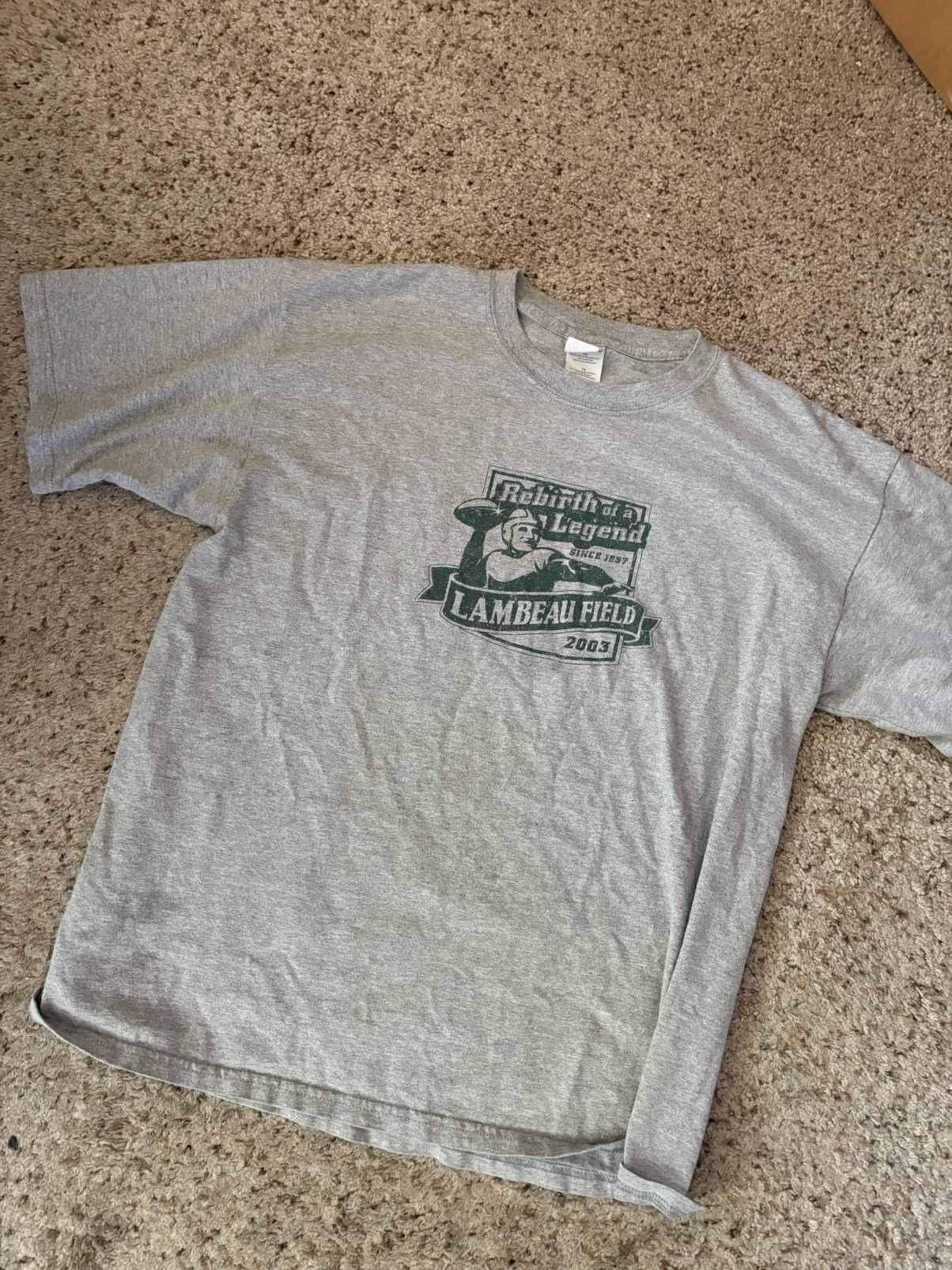 NFL 2003 Green Bay Packers Miller Lite T-Shirt Size US XL / EU 56 / 4 - 2 Thumbnail