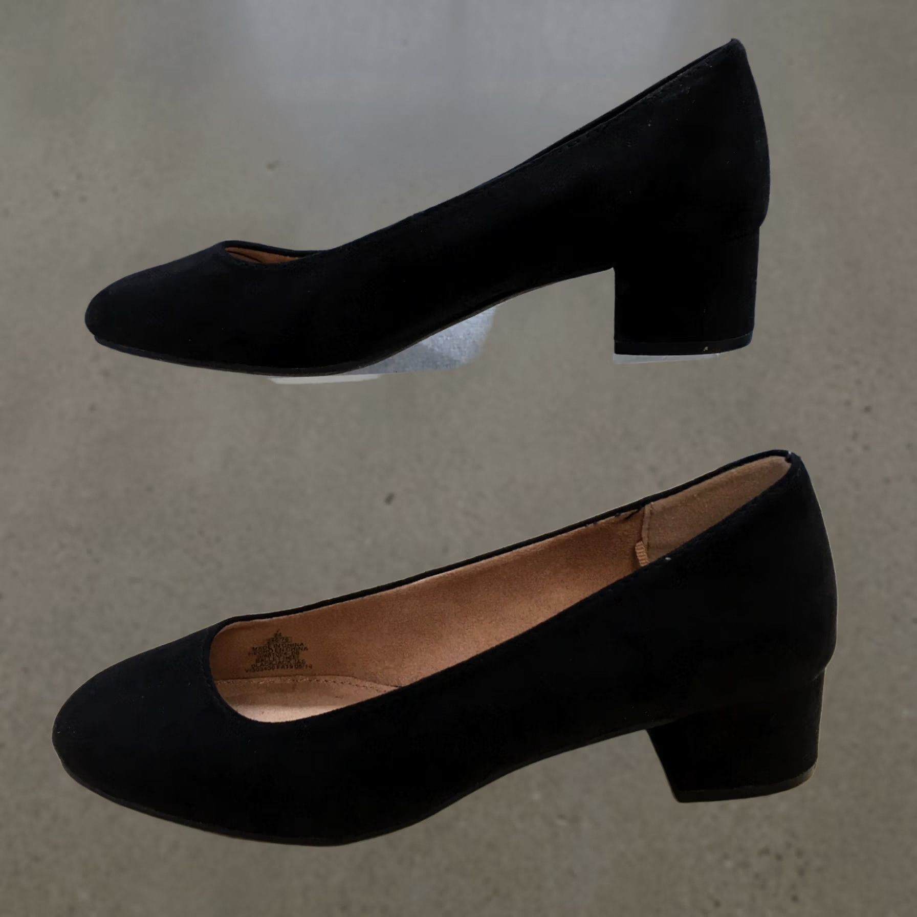 Old Navy Old Navy Shoes Womens Ballet Heel Black Low Top Round Toe Block Casual Slip On XS? Size M / US 6-8 / IT 42-44 - 1 Thumbnail
