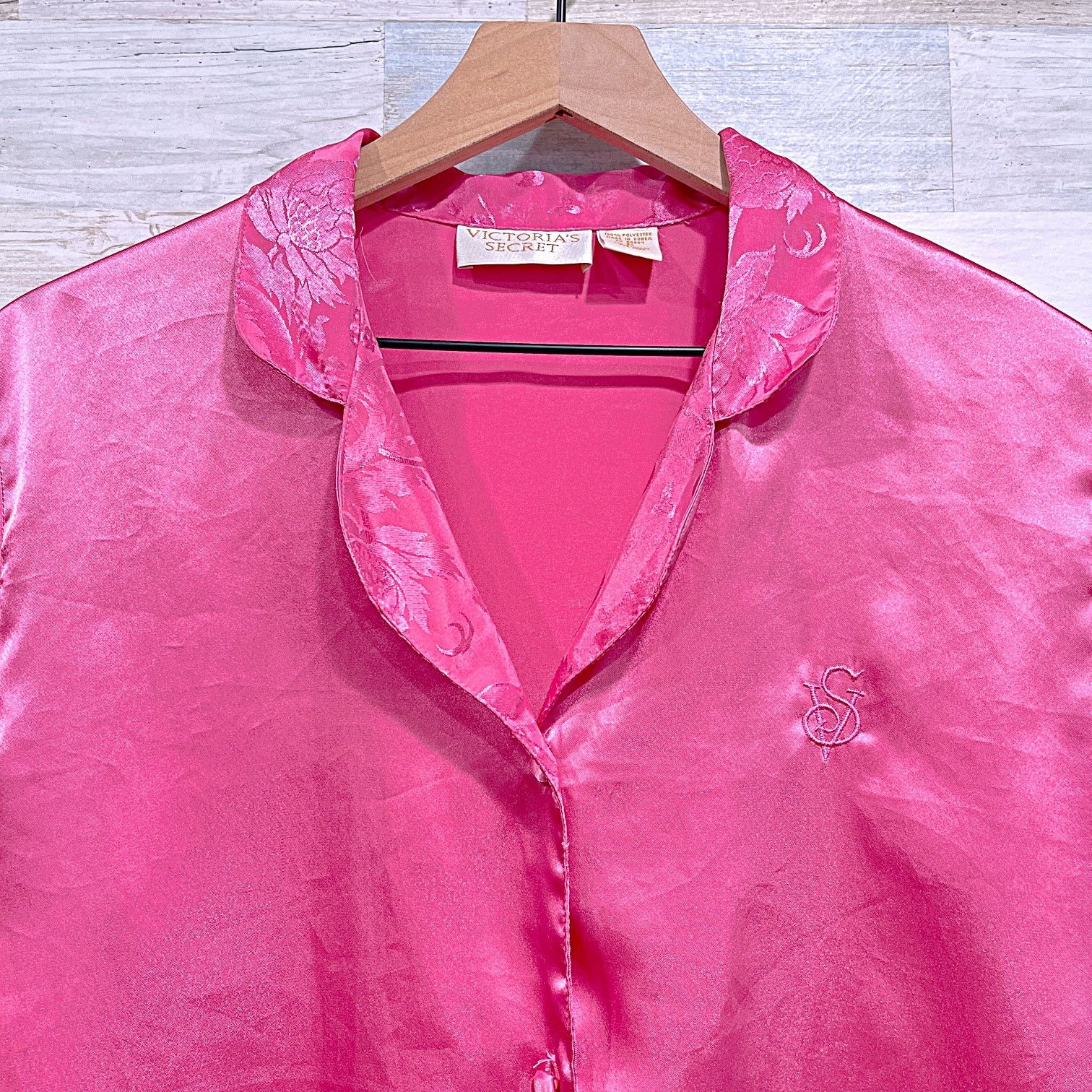 Victoria's Secret Victorias Secret Gold Label Satin Nightshirt Womens XS P Size ONE SIZE - 2 Thumbnail