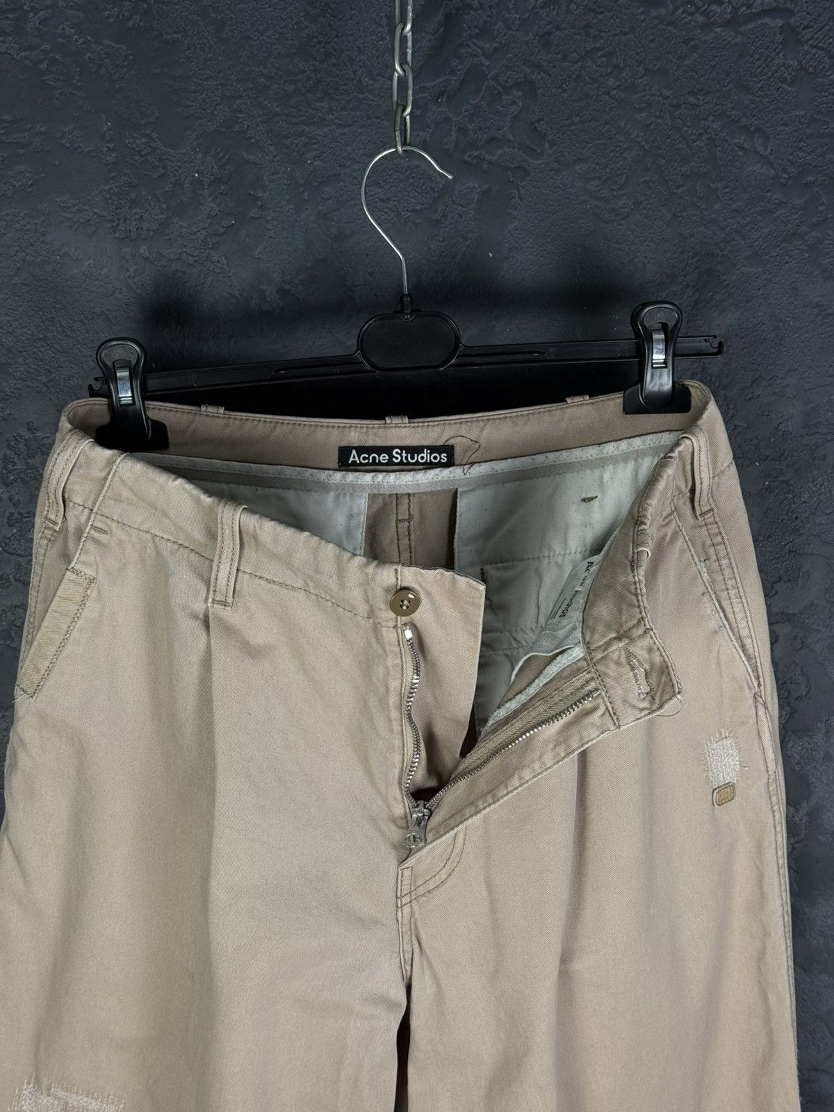 Acne Studios Acne Studios Distressed Workwear Men’s Baggy Pants Size US 28 / EU 44 - 12 Thumbnail
