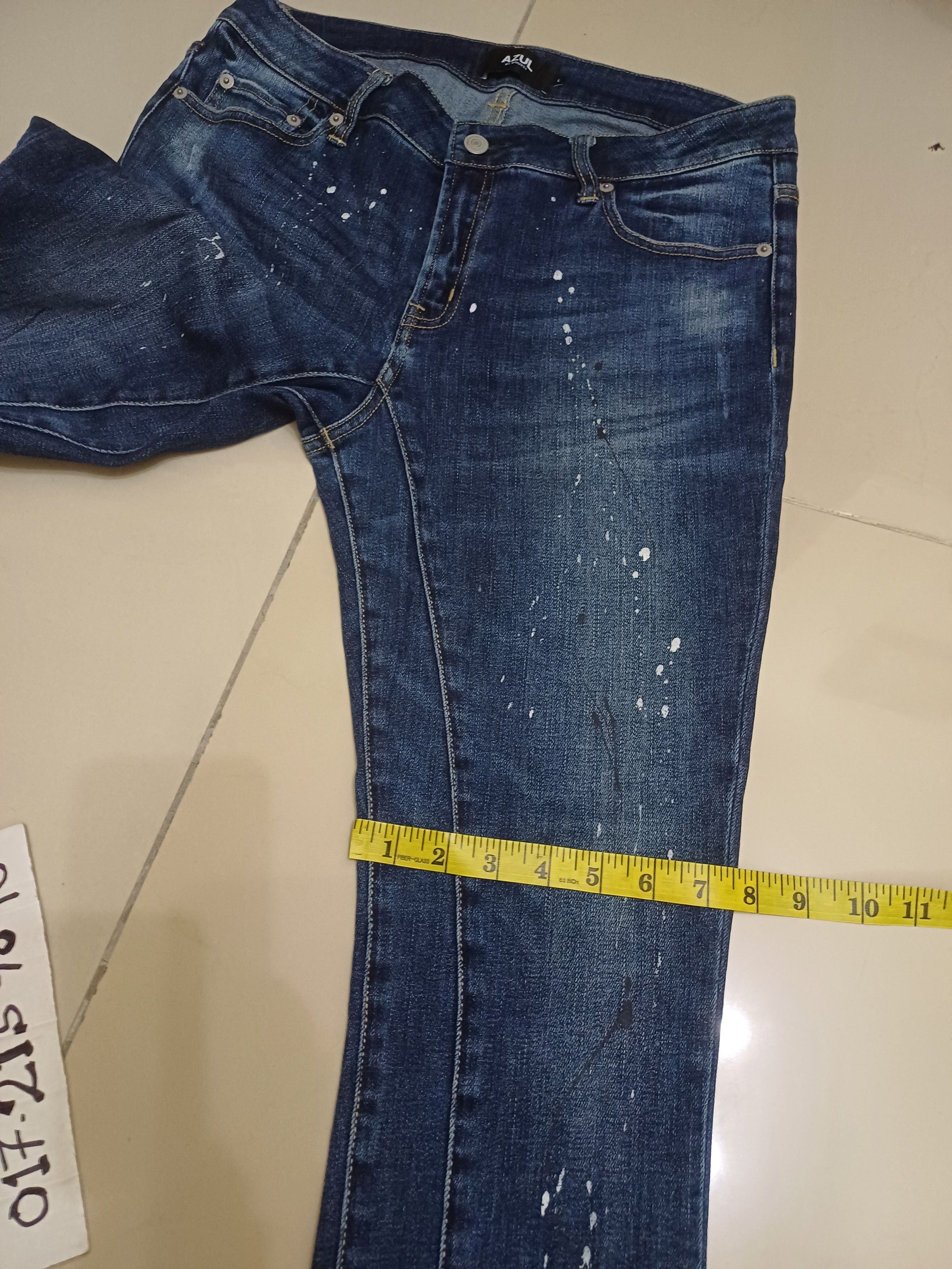 MOUSSY Splash jeans.. Azul by Moussy streachable & skinny cutting Size 30" / US 8 / IT 44 - 12 Thumbnail