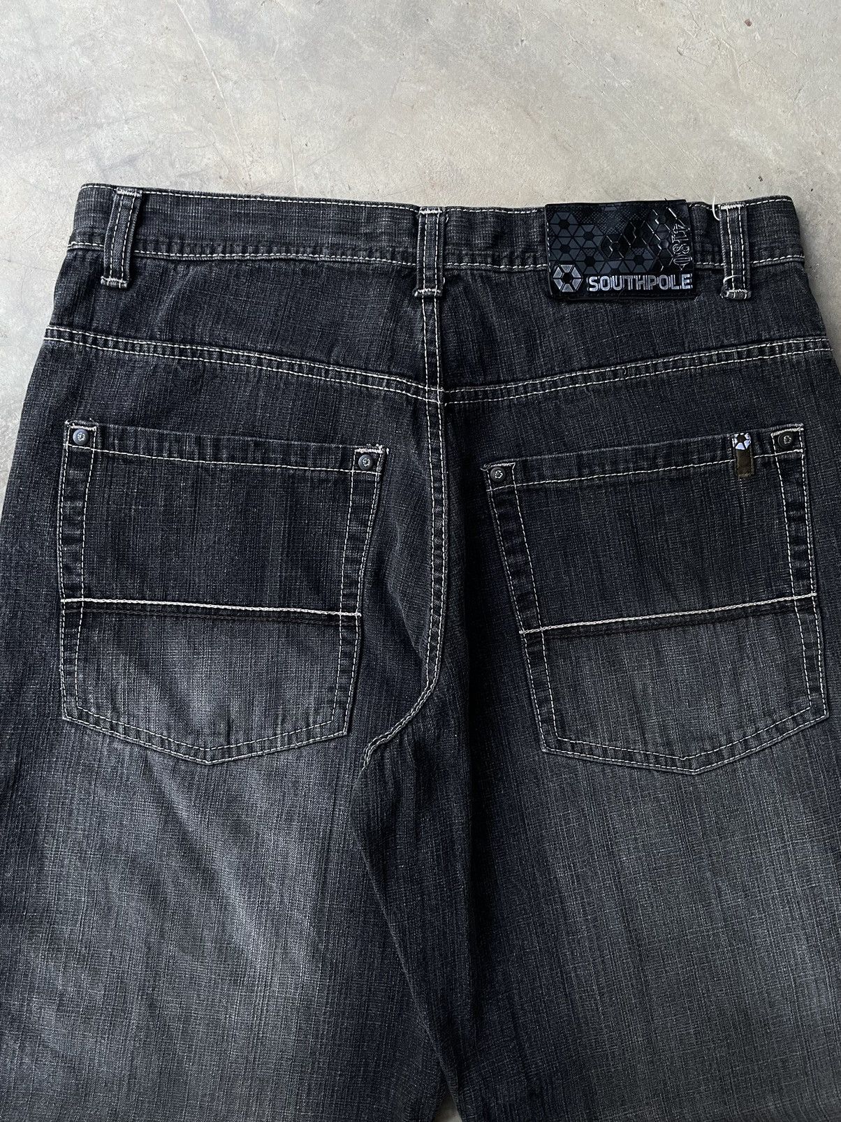 Southpole Vintage Southpole Baggy Jeans Brown Tab Hip-Hop Skater Style Size US 34 / EU 50 - 15 Thumbnail